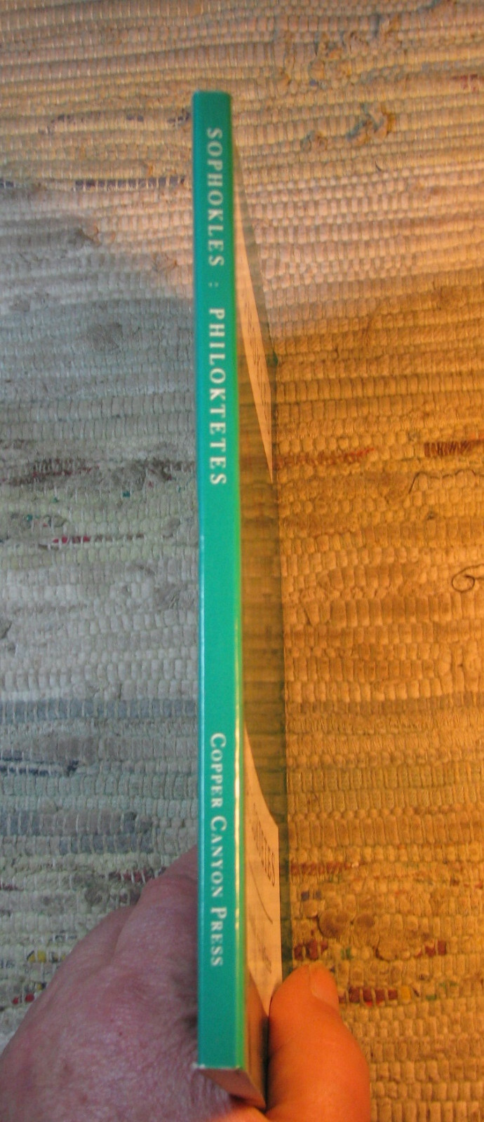 PHILOKTETES by Sophokles Gregory McNamee 1986 Copper Canyon Press 1st Ed PB