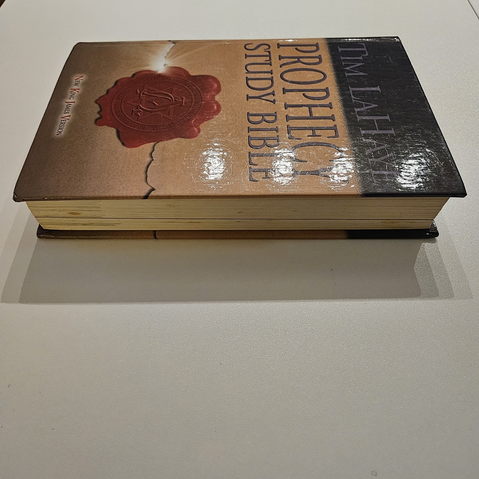 Prophecy Study Bible by Tim Lahaye (2004, Hardcover)