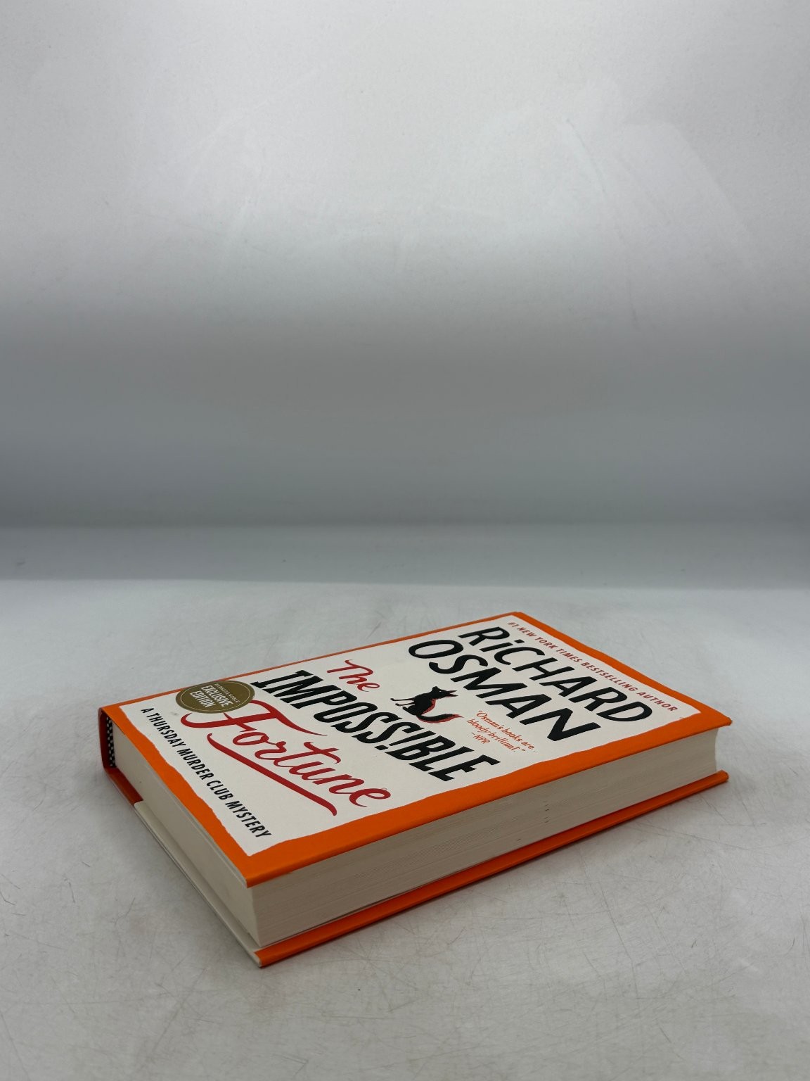 The Impossible Fortune Richard Osman 2025 1st Print B&N Exclusive Mystery Viking