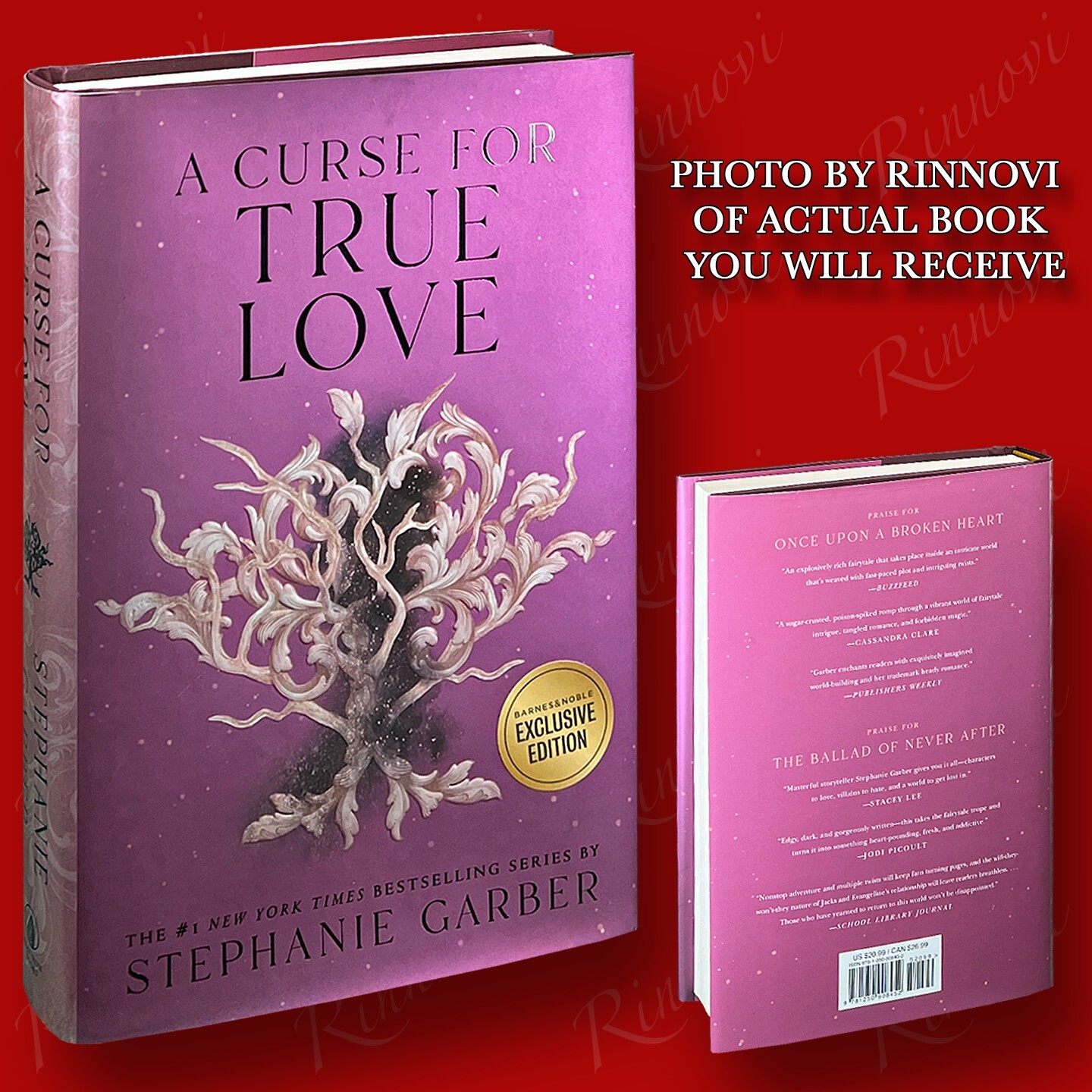 A Curse For true Love by Stephanie Garber (2023,HC, 1st/1st, Excl) Brand New