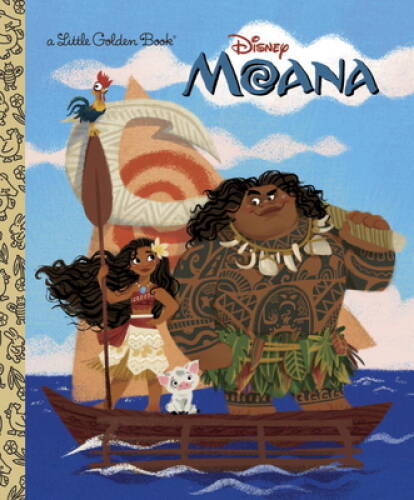 Moana Little Golden Book (Disney Moana) – Hardcover By Hitchcock, Laura – GOOD