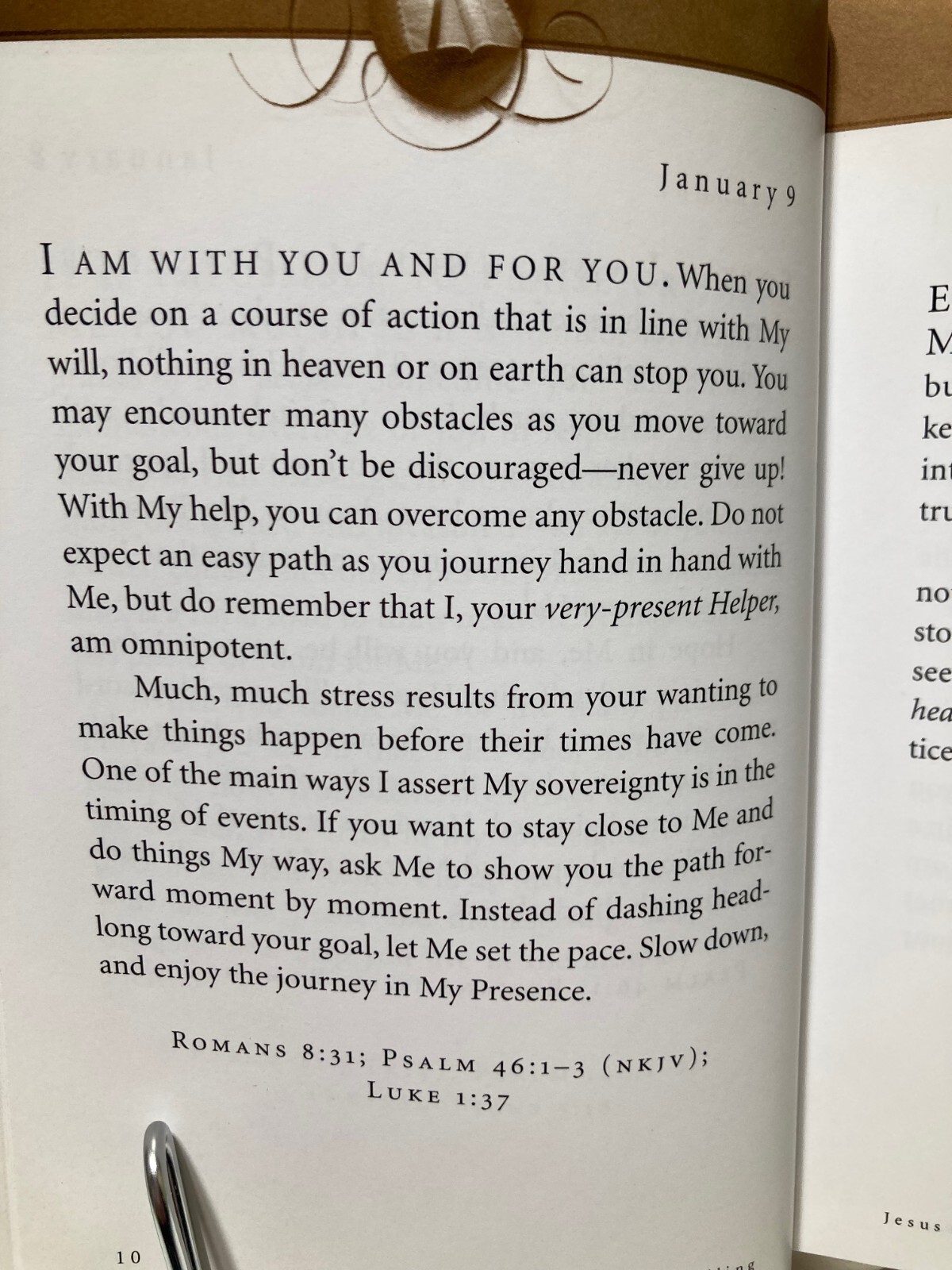 Jesus Calling. Sarah Young (2004, Hardcover) 6.5 X 4.5 inches