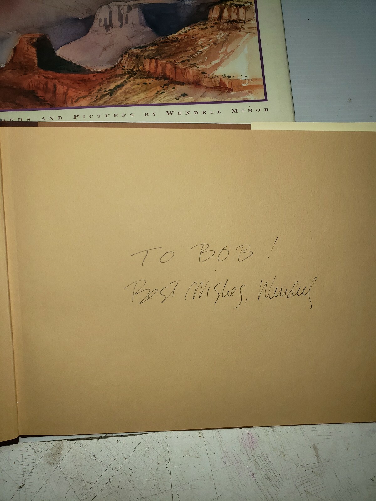 Wendell Minor SIGNED AUTOGRAPHED lot of 7 books all signed