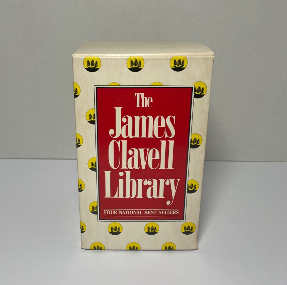 Vintage James Clavell Box Set Shogun Noble House King Rat Taipan Paperbacks