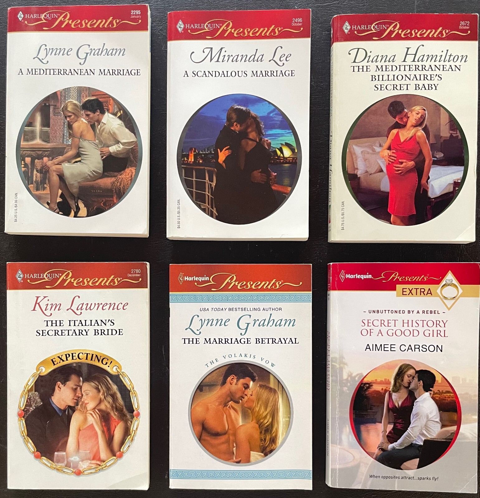 Instant Harlequin Romance Library! 289 Presents & Extra pbks. 2000-2013. G-VGC