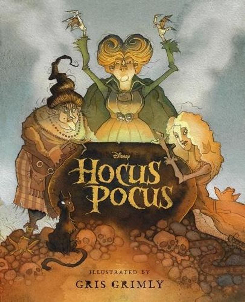 Hocus Pocus: The Illustrated Novelization by A.W. Jantha (English) Hardcover Boo