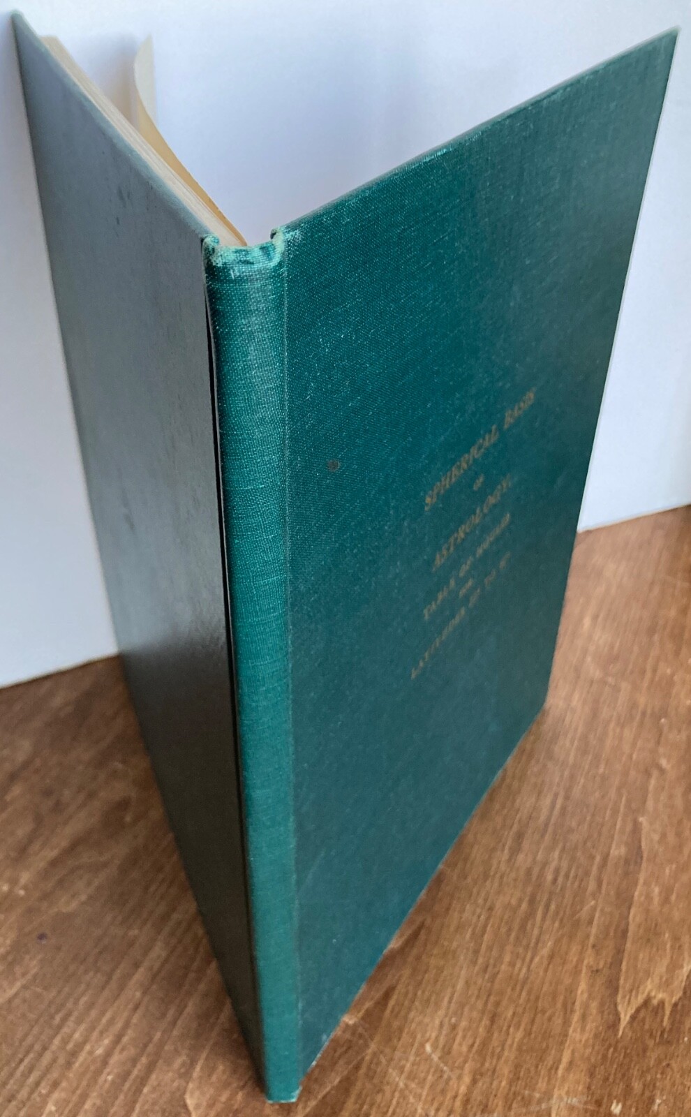 Spherical Basis of Astrology, Comprehensive Table of Houses Joseph G Dalton 1911