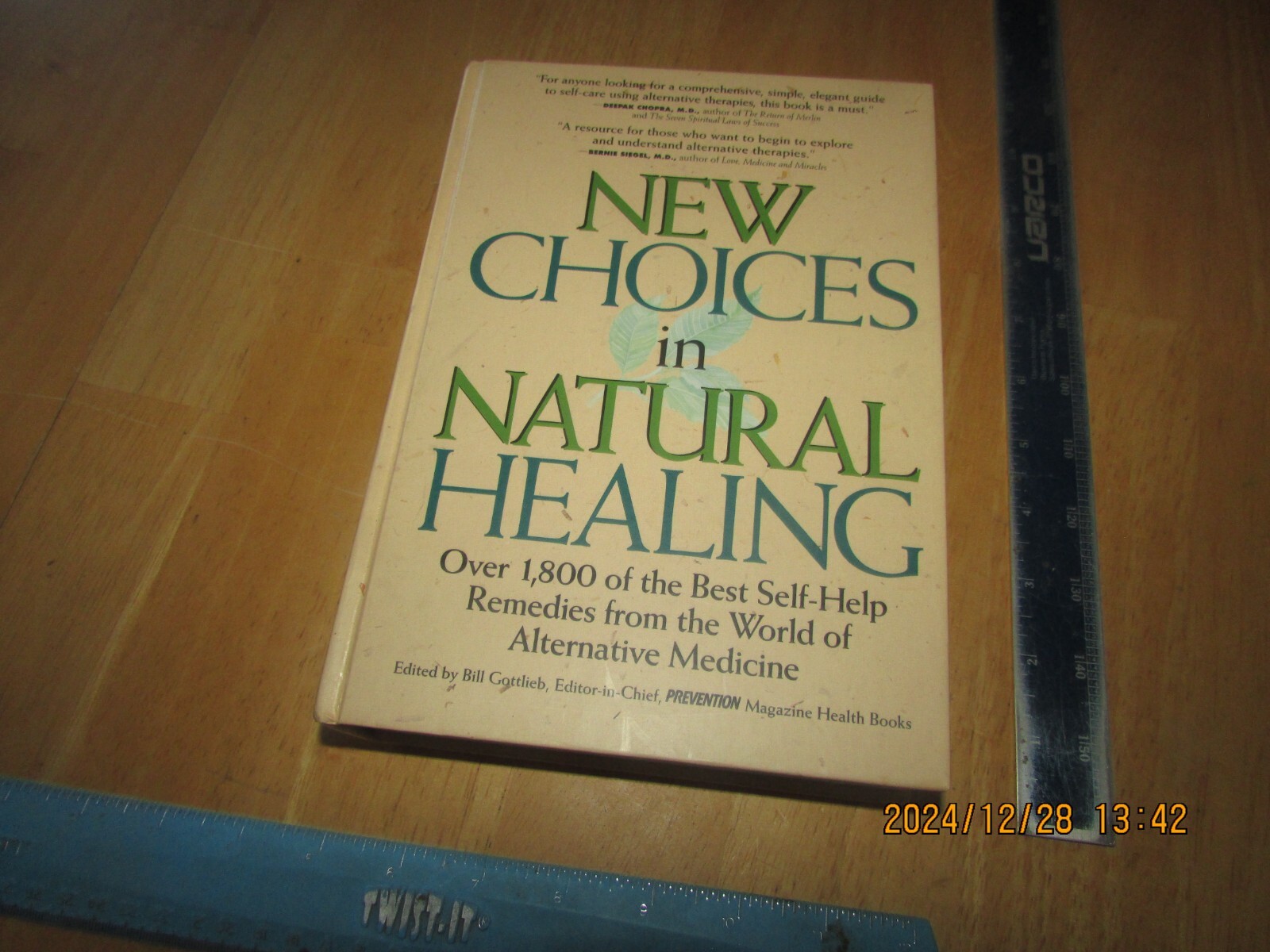 New Choices in Natural Healing by Bill Gottlieb (1995, Hardcover)