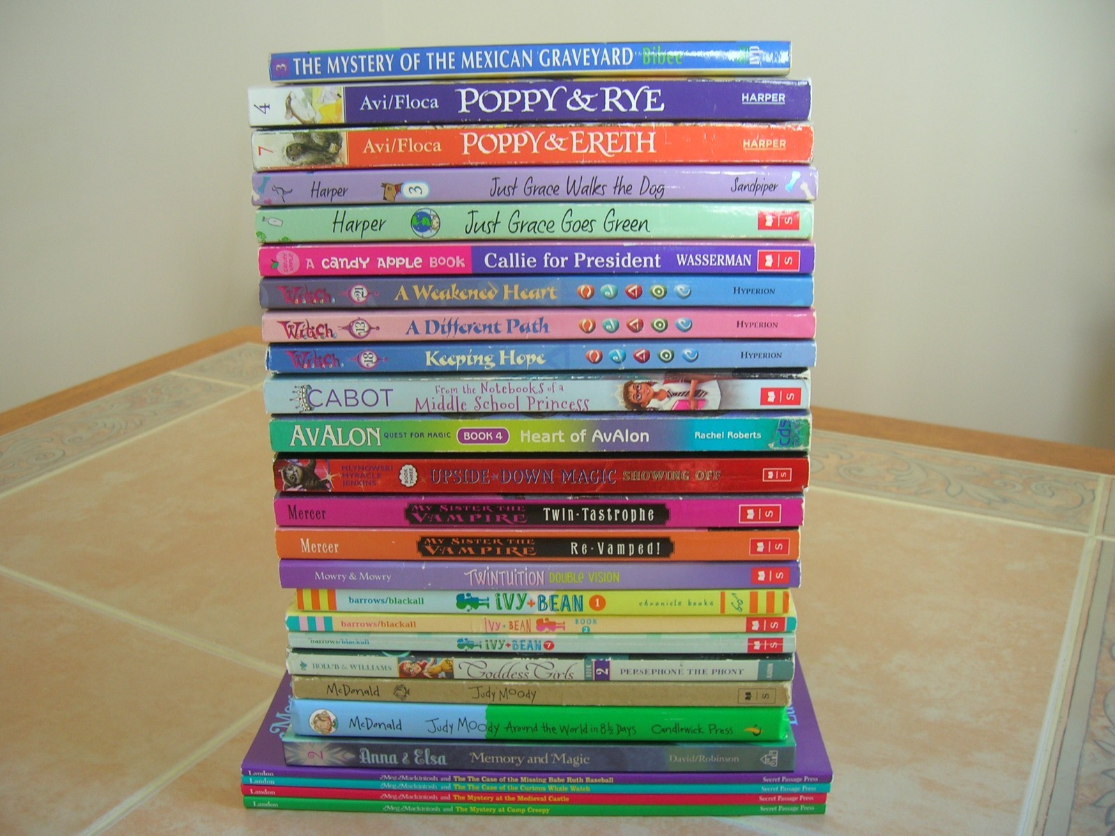 25 Chapter Books RL4 GIRLS interest age 8-11 AR lot Teacher Library Homeschool