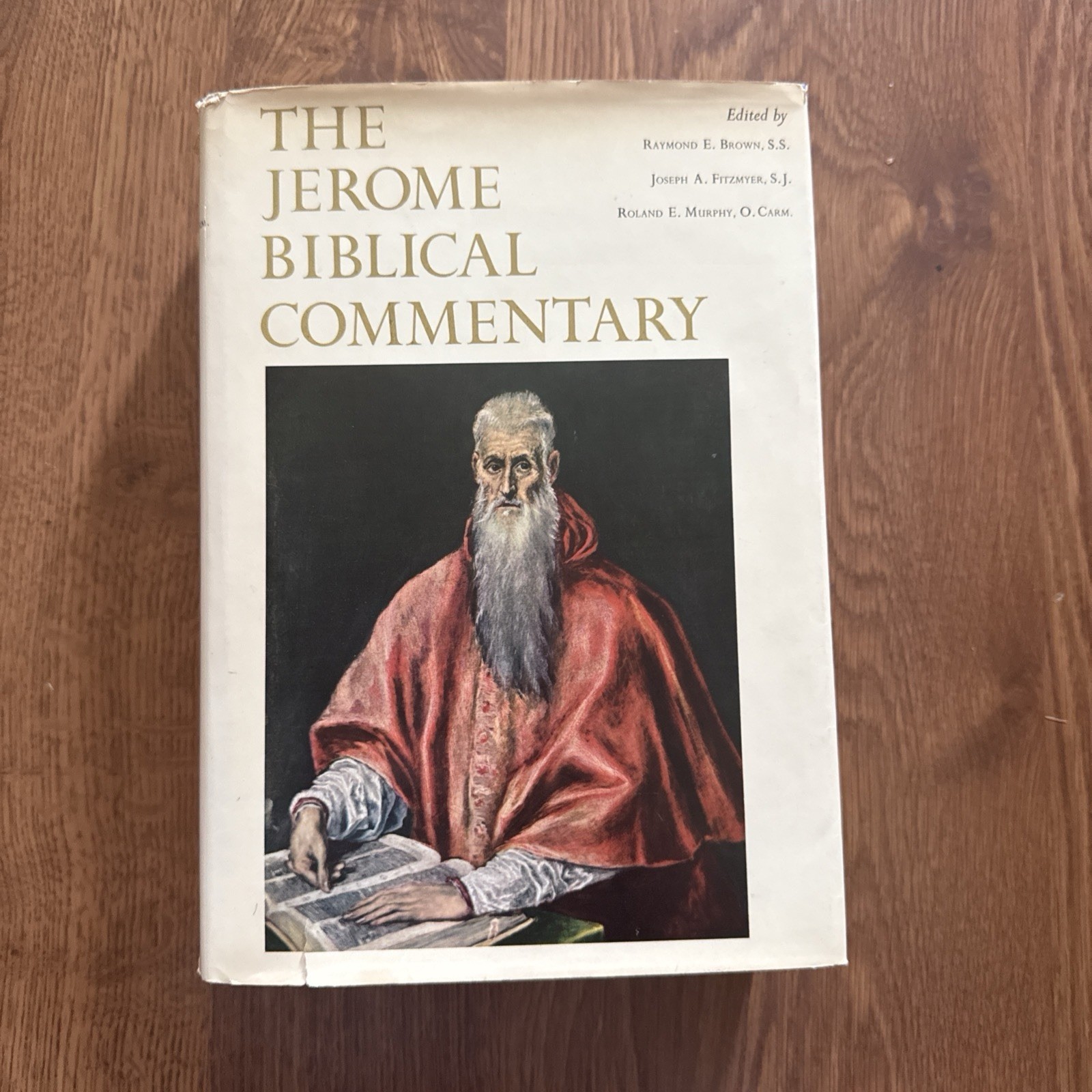 Vintage 1968 The Jerome Biblical Commentary Brown Prentice Hall HC DJ Bible USA