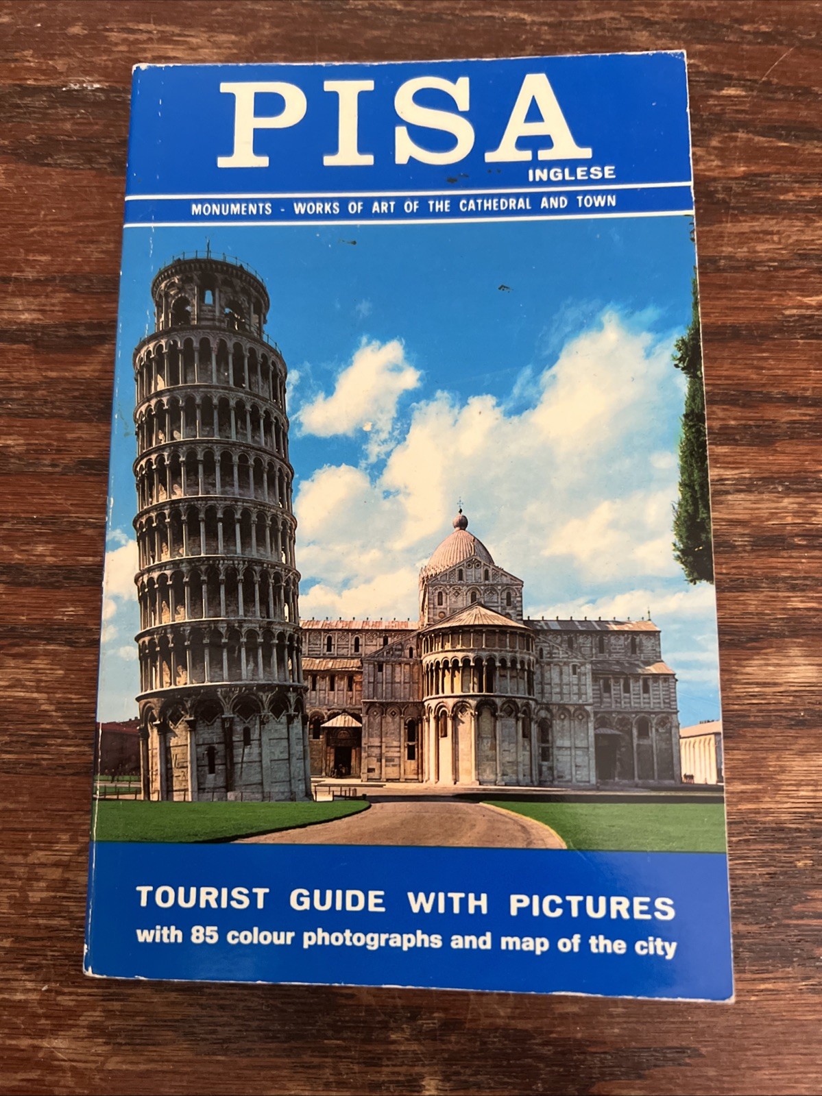Vintage Pisa Itay Tourist Guide With Pictures – English Version Paperback