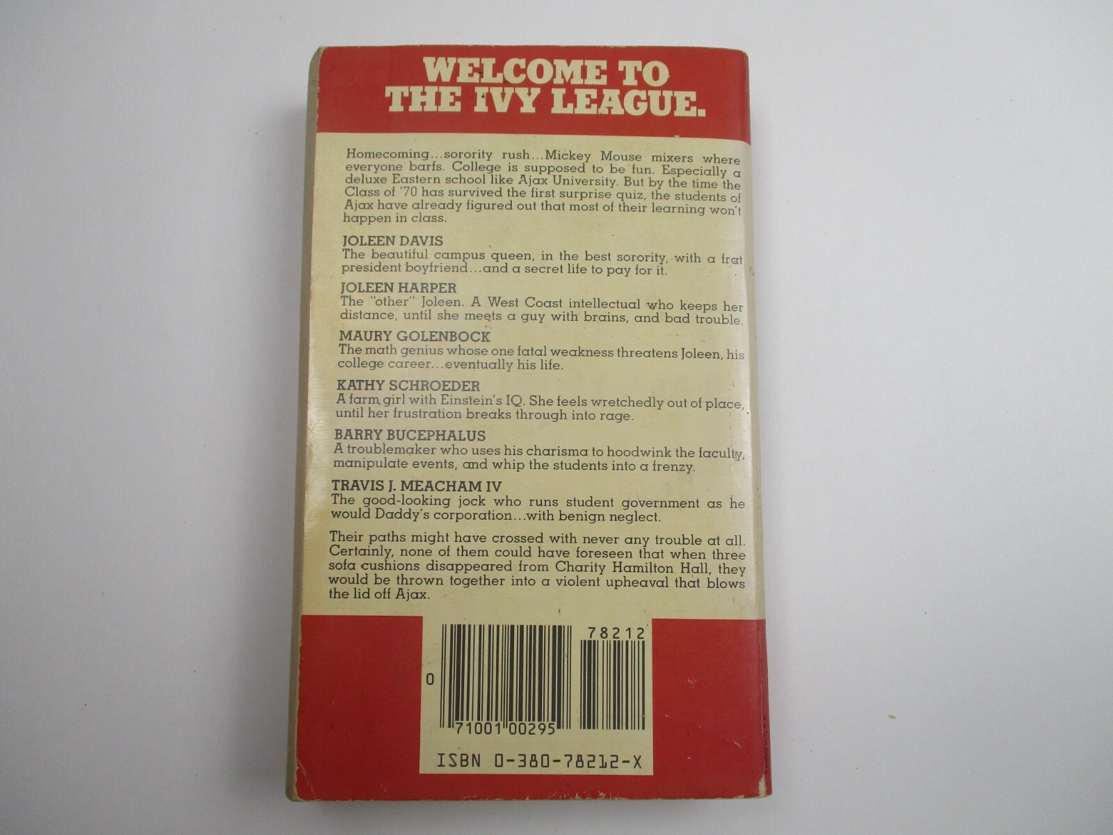 HOTHOUSE by Joyce Thompson Avon Books 1st Printing 1981 Paperback PB #GGA