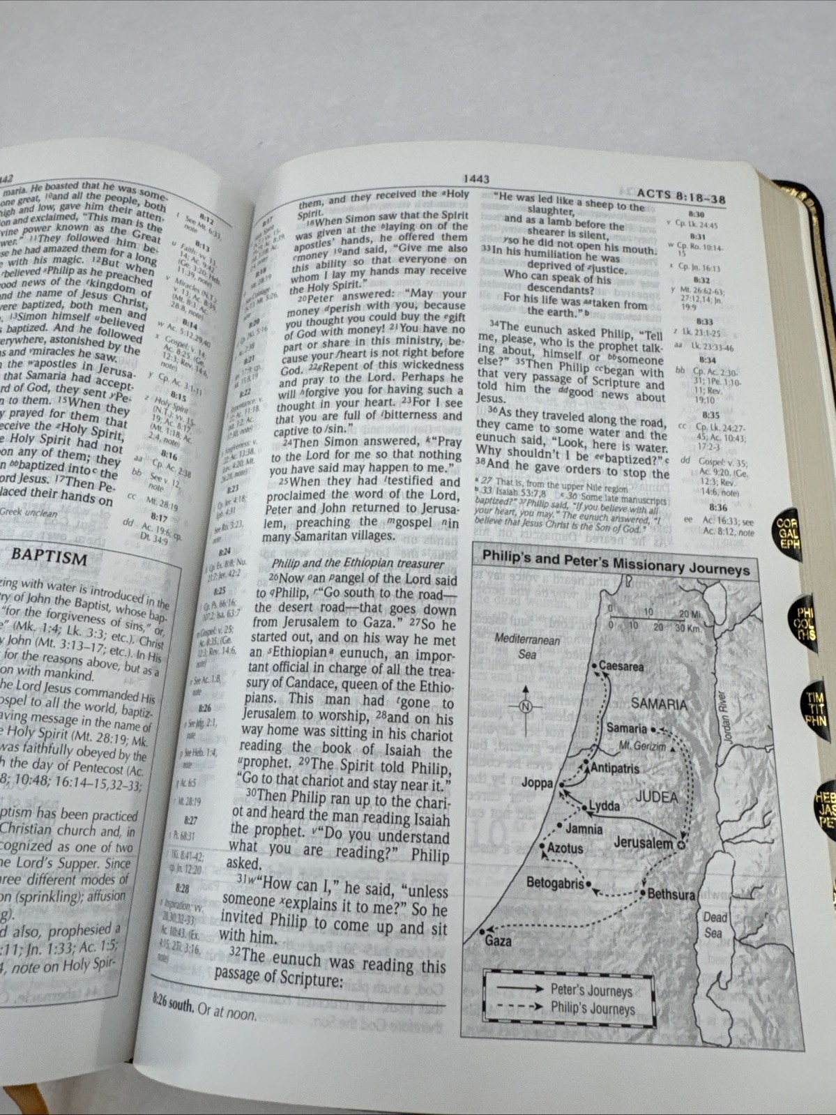 Holy Bible Scofield Study System NIV Red Letter Thumb Index Oxford Press 2004