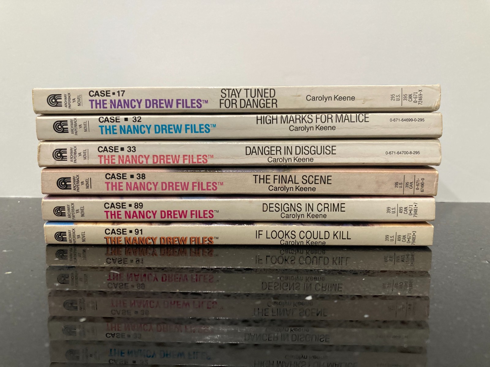Nancy Drew Case Files Lot of 6 Books