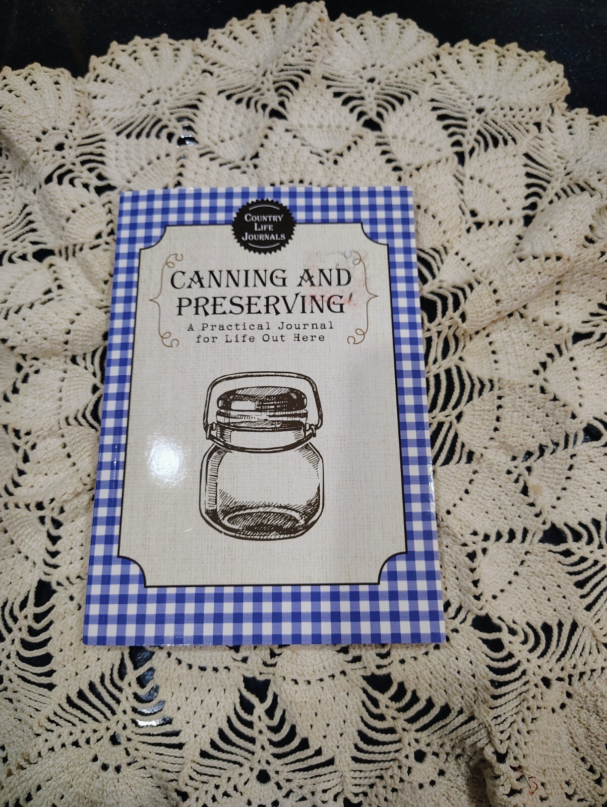 Canning And preserving country life journal 188 pages paperback