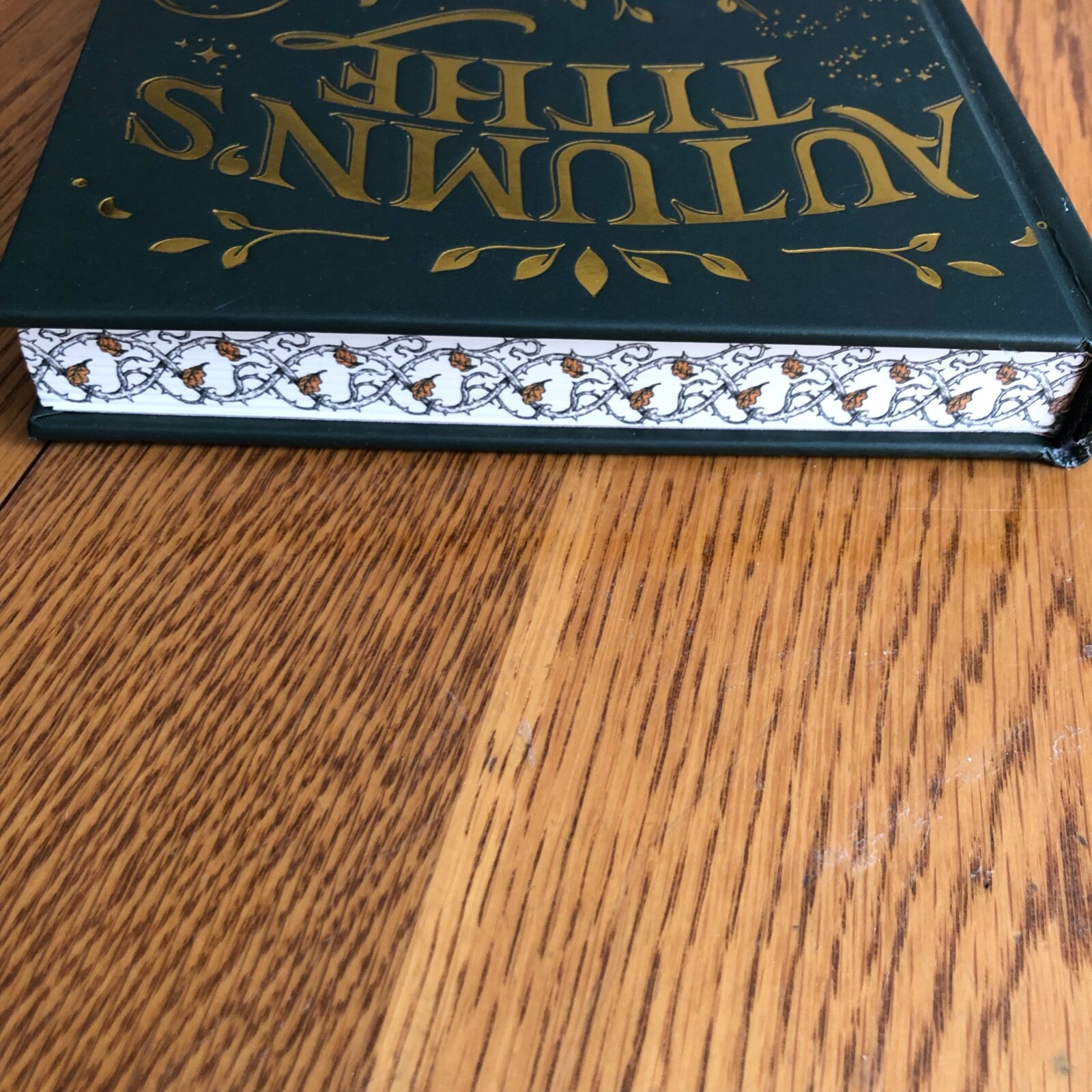Autumn’s Tithe by Hannah Parker Hardcover 2021 SIGNED