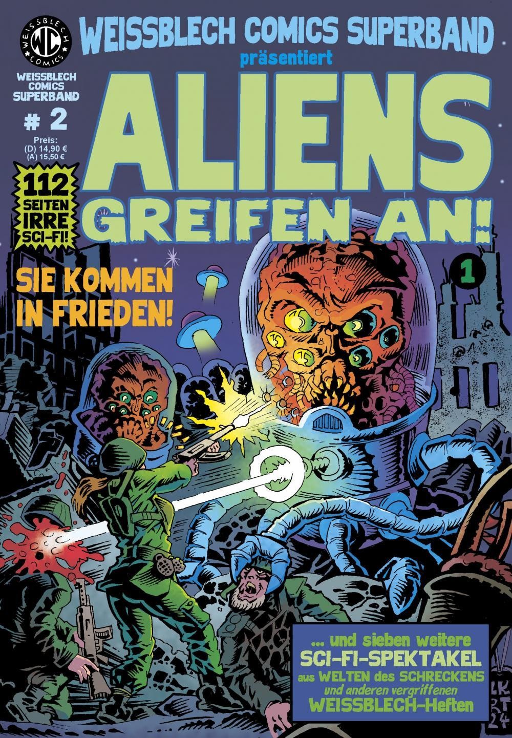 WEISSBLECH Comics Superband 2, Levin Kurio