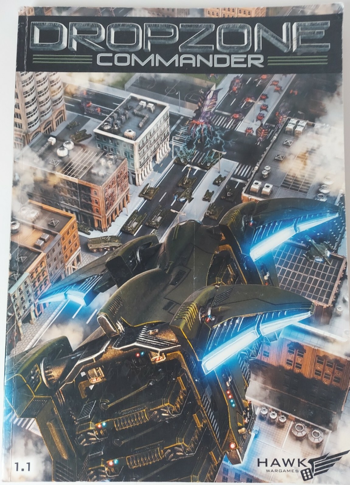 Dropzone Commander Book by Hawk Wargames a 10mm Scifi Tabletop Wargame