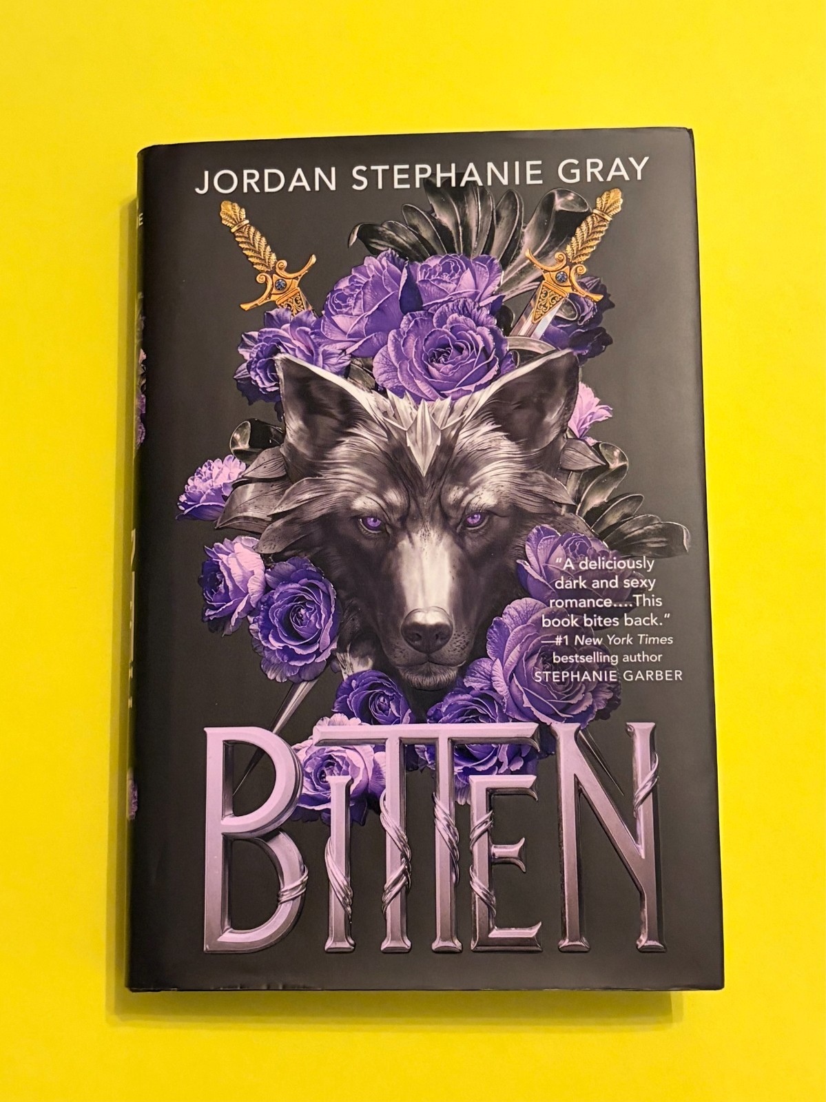 Bitten Jordan Stephanie Gray Deluxe Hardcover 2025 First Edition Book
