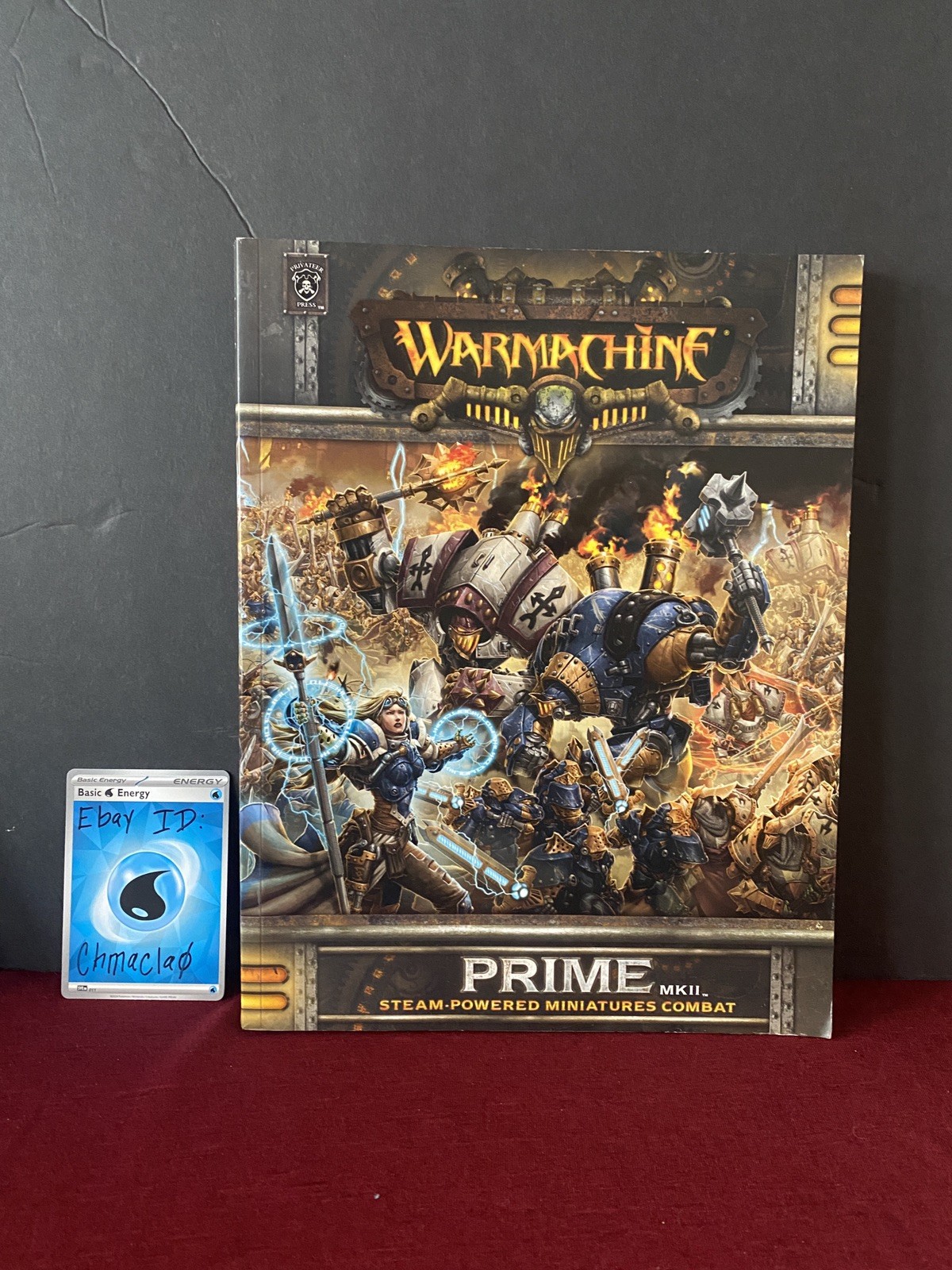WARMACHINE PRIME MK II MKII Softcover 2011 Hordes WarmaHordes PIP1021