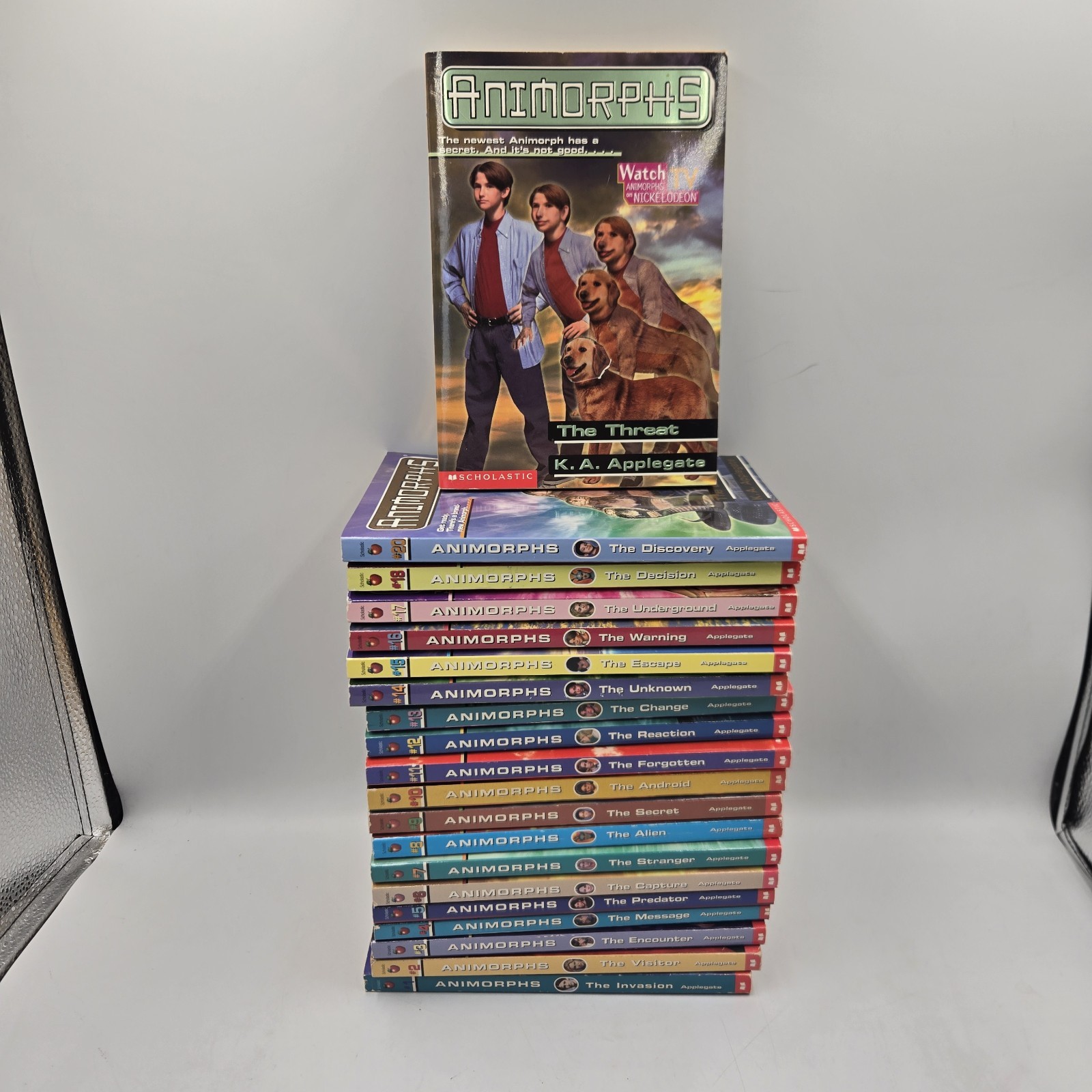 Vintage Animorphs Books lot of 20 by KA Applegate paperback 90s 1-18, 20,21