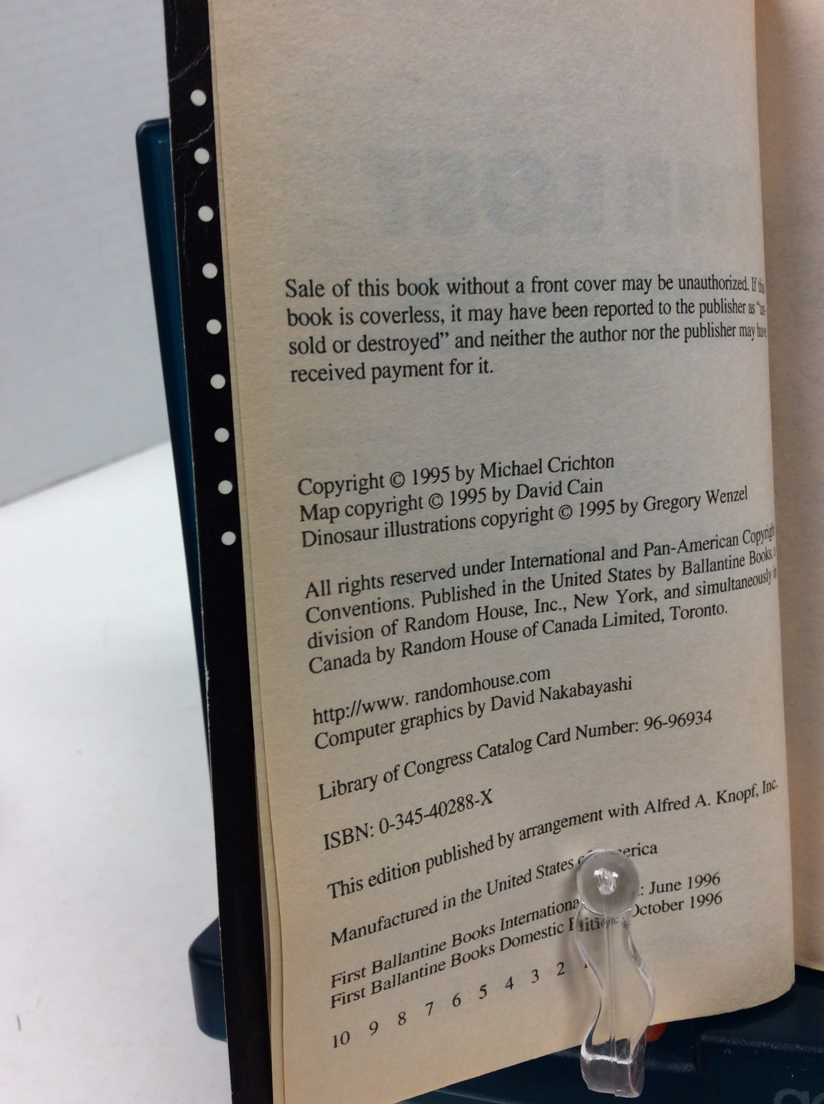 MICHAEL CRICHTON Jurassic Park & The Lost World PB