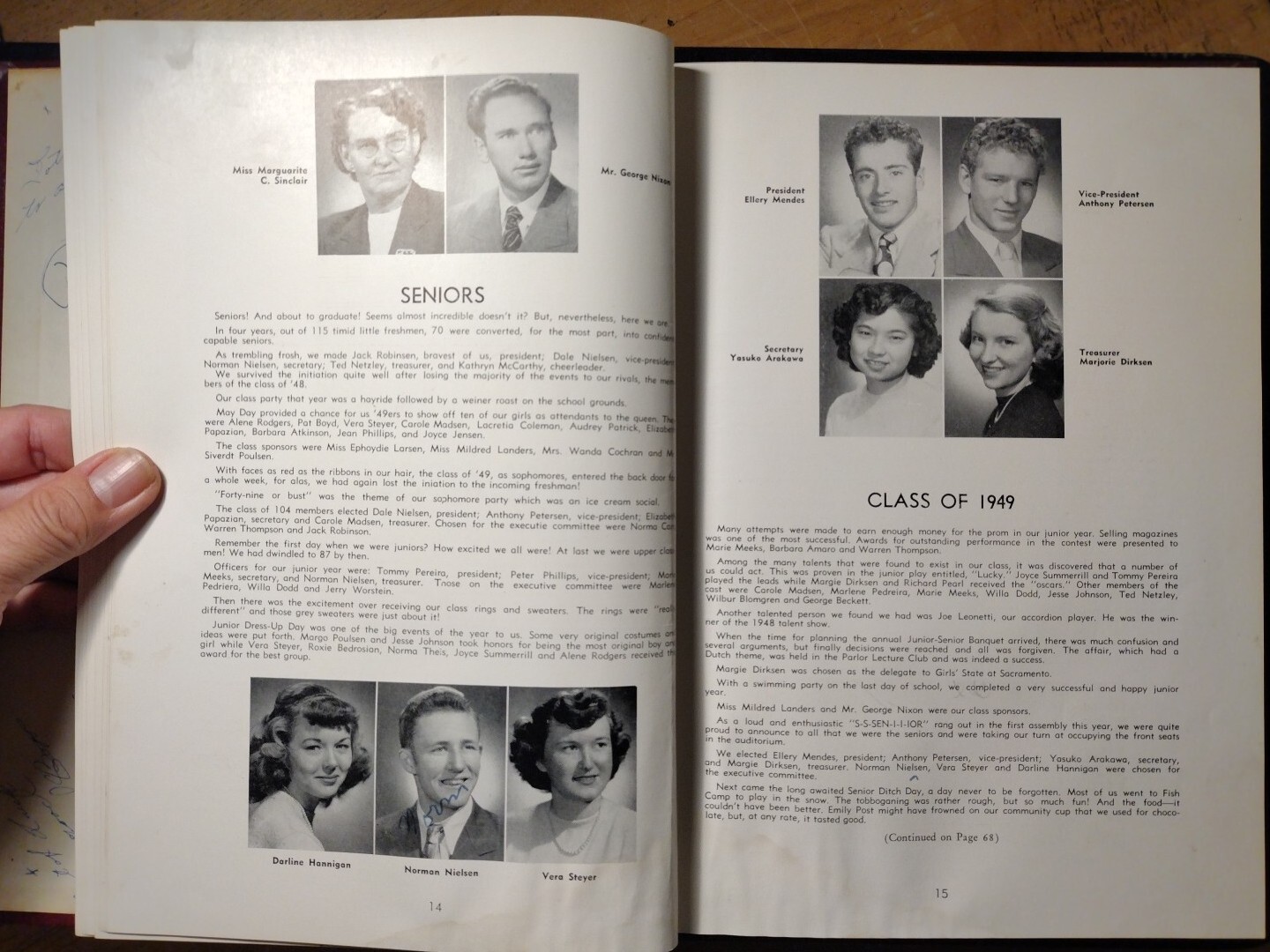 1949 WASHINGTON UNION High School. (Easton, CA – Fresno County – Ancestry)