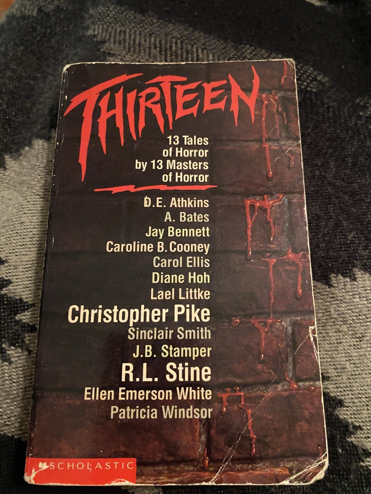 Thirteen: 13 Tales of Horror by 13 Masters of Horror Stine, Pike, etc. 1991 PB