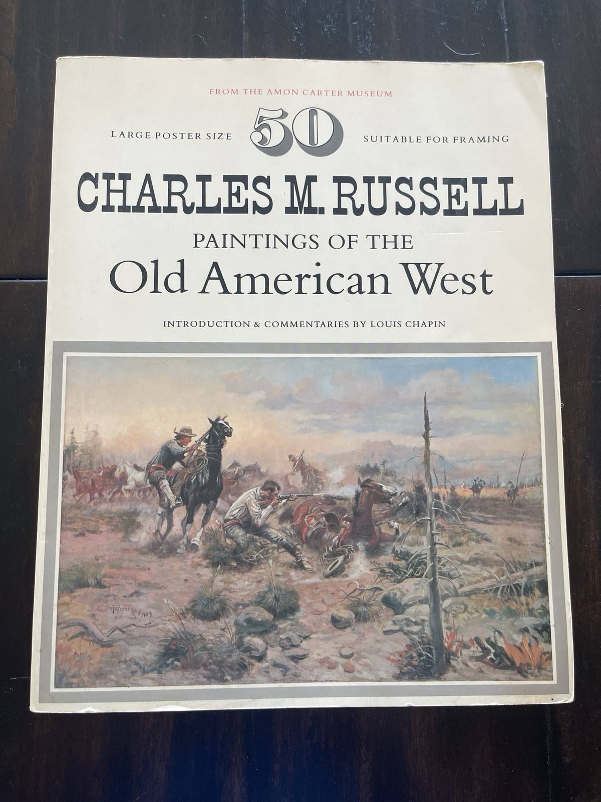 Charles M Russell 1978 Paintings Of The American West 50 Large posters to Frame