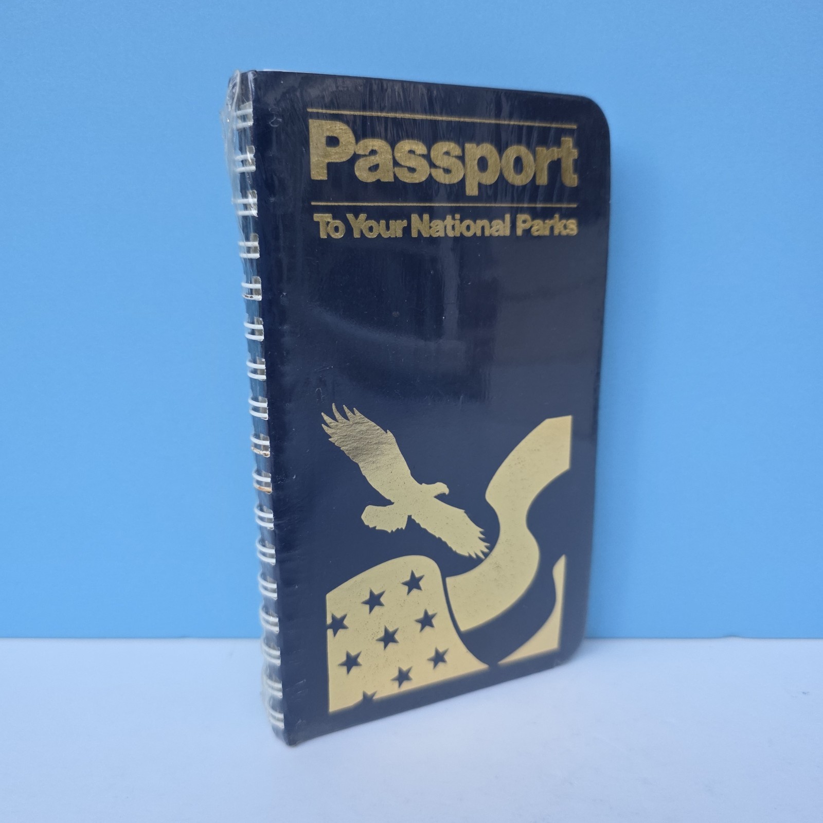 Passport To Your National Parks Classic Edition Blue Spiral NEW, 2000s VTG