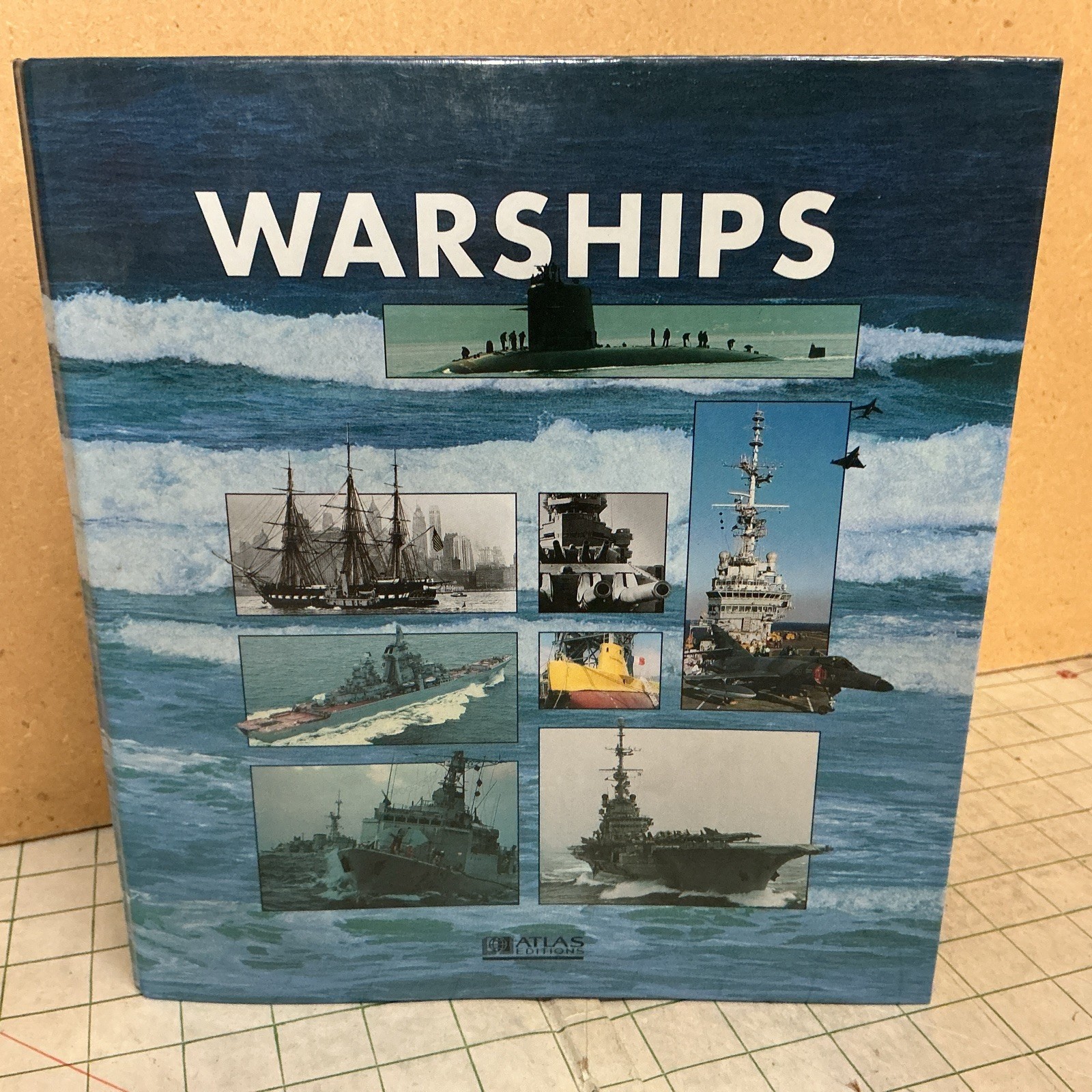 Warships Atlas Editions Ring Binder 1998 Very Good