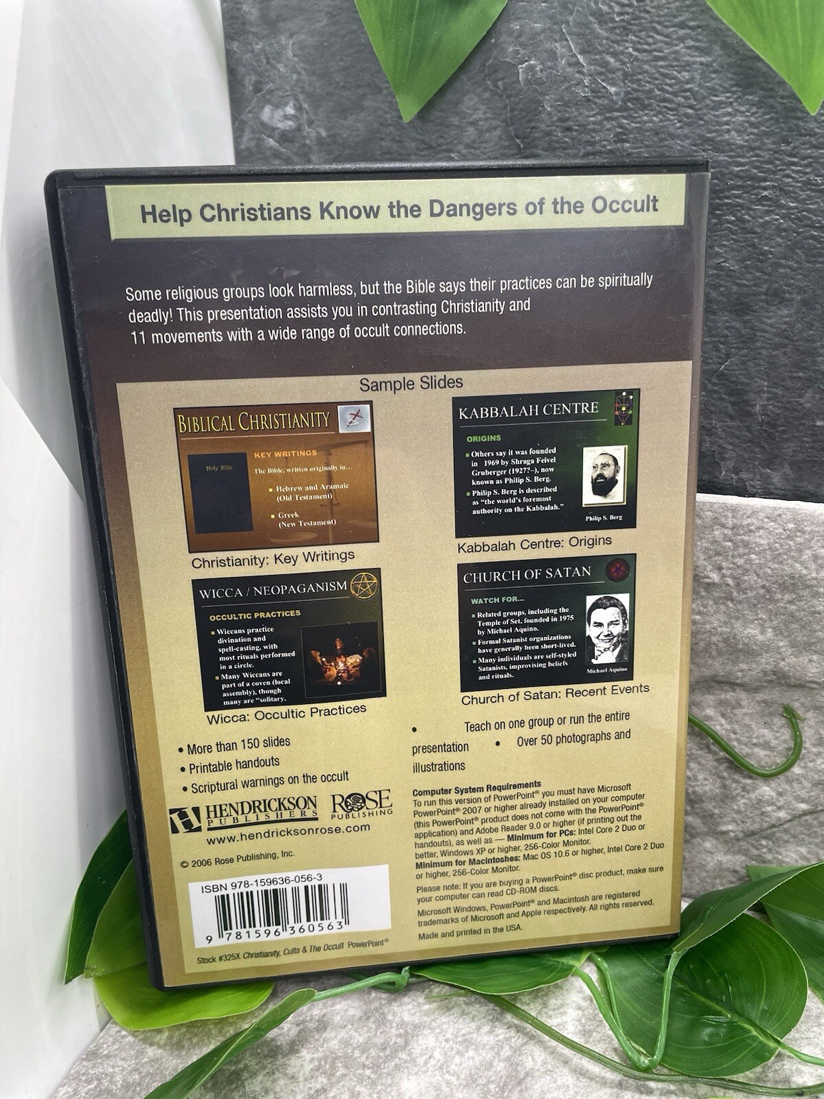 Powerpoint Christianity, Cults & the Occult by Rose Publishing 2013, CD-ROM New
