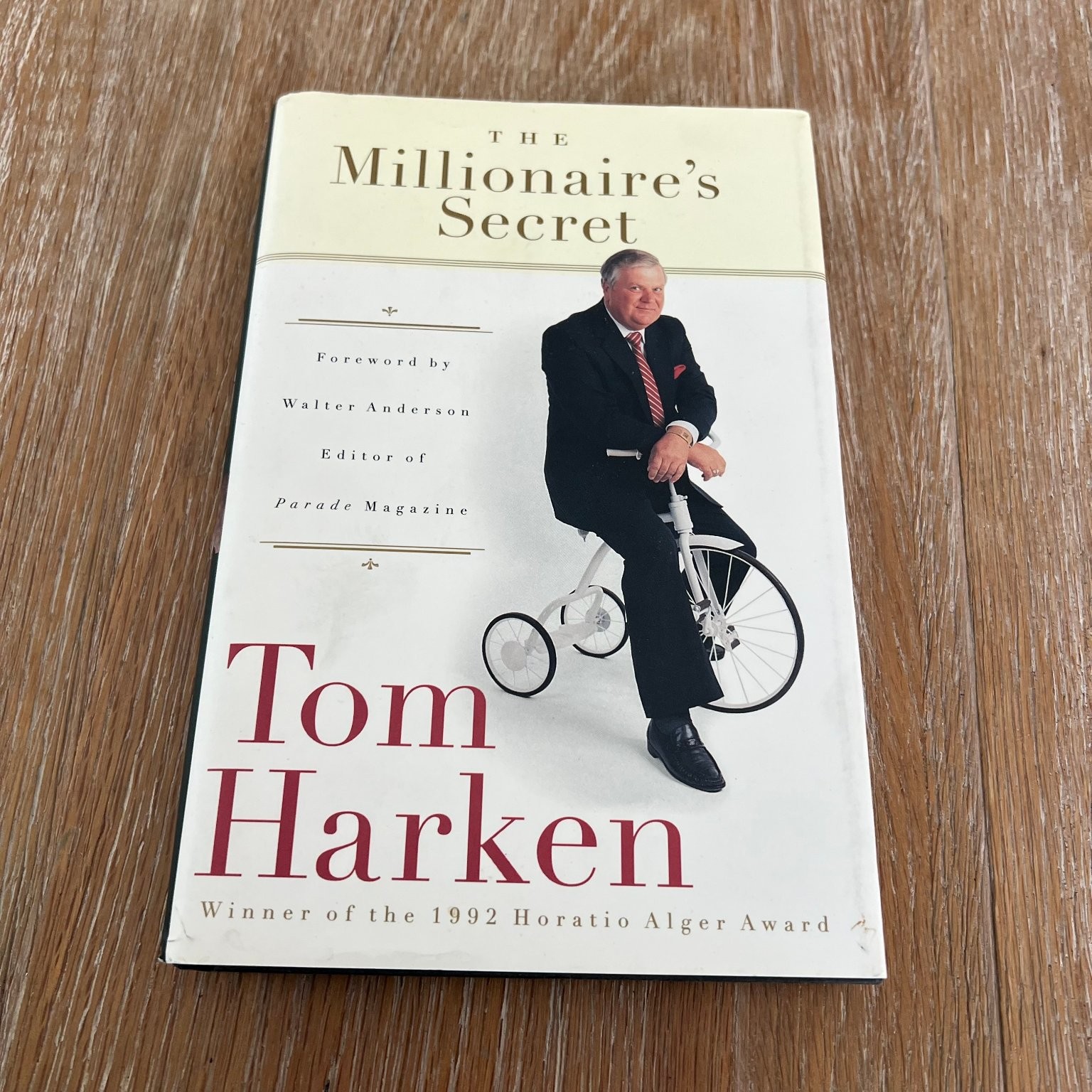The Millionaire’s Secret Tom Harken 1998 Signed Autobiography Thomas Nelson