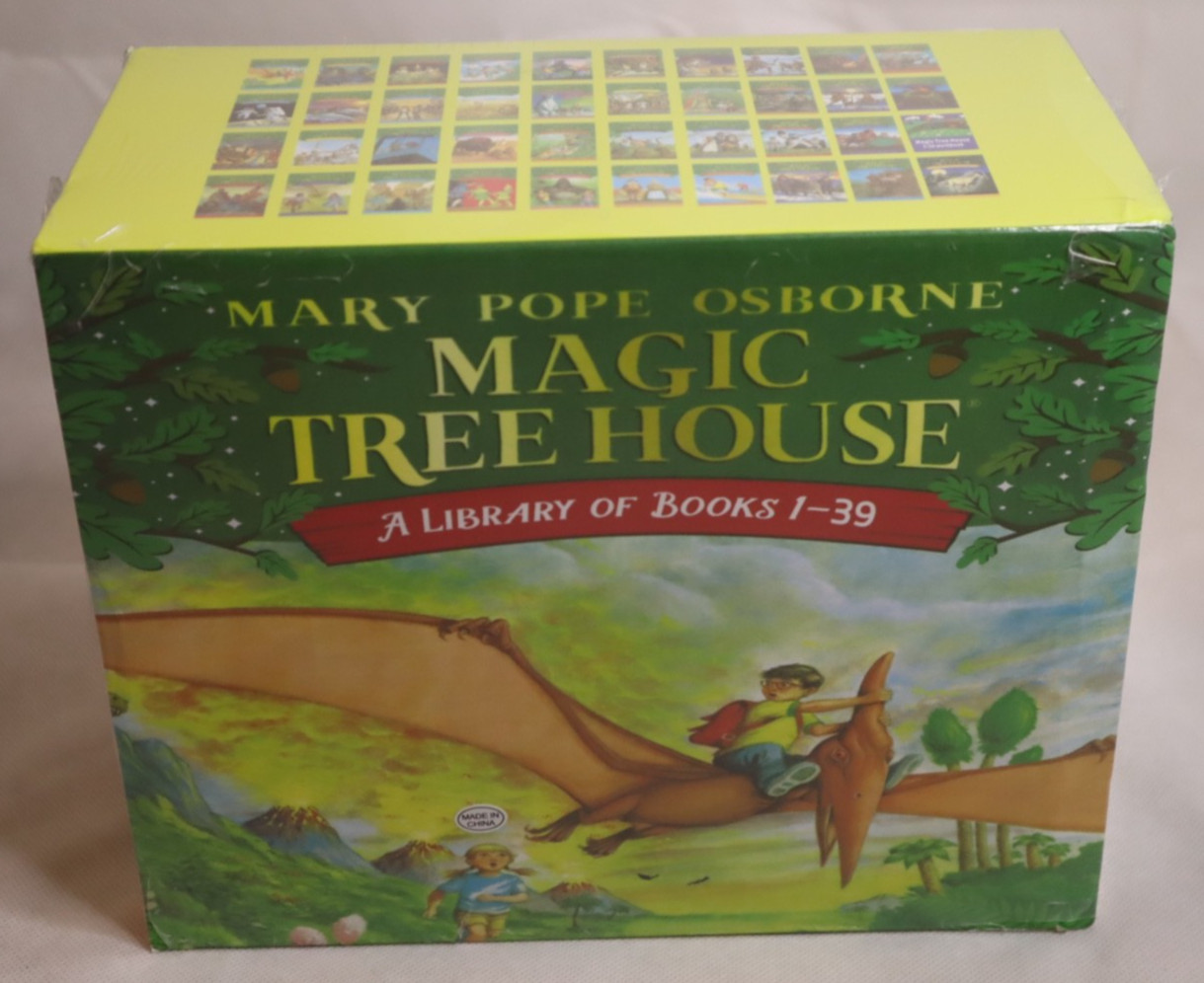 MAGIC TREE HOUSE BOOK BOX SET 1-39 BRAND NEW SEALED LOT MARY POPE OSBORNE BUNDLE