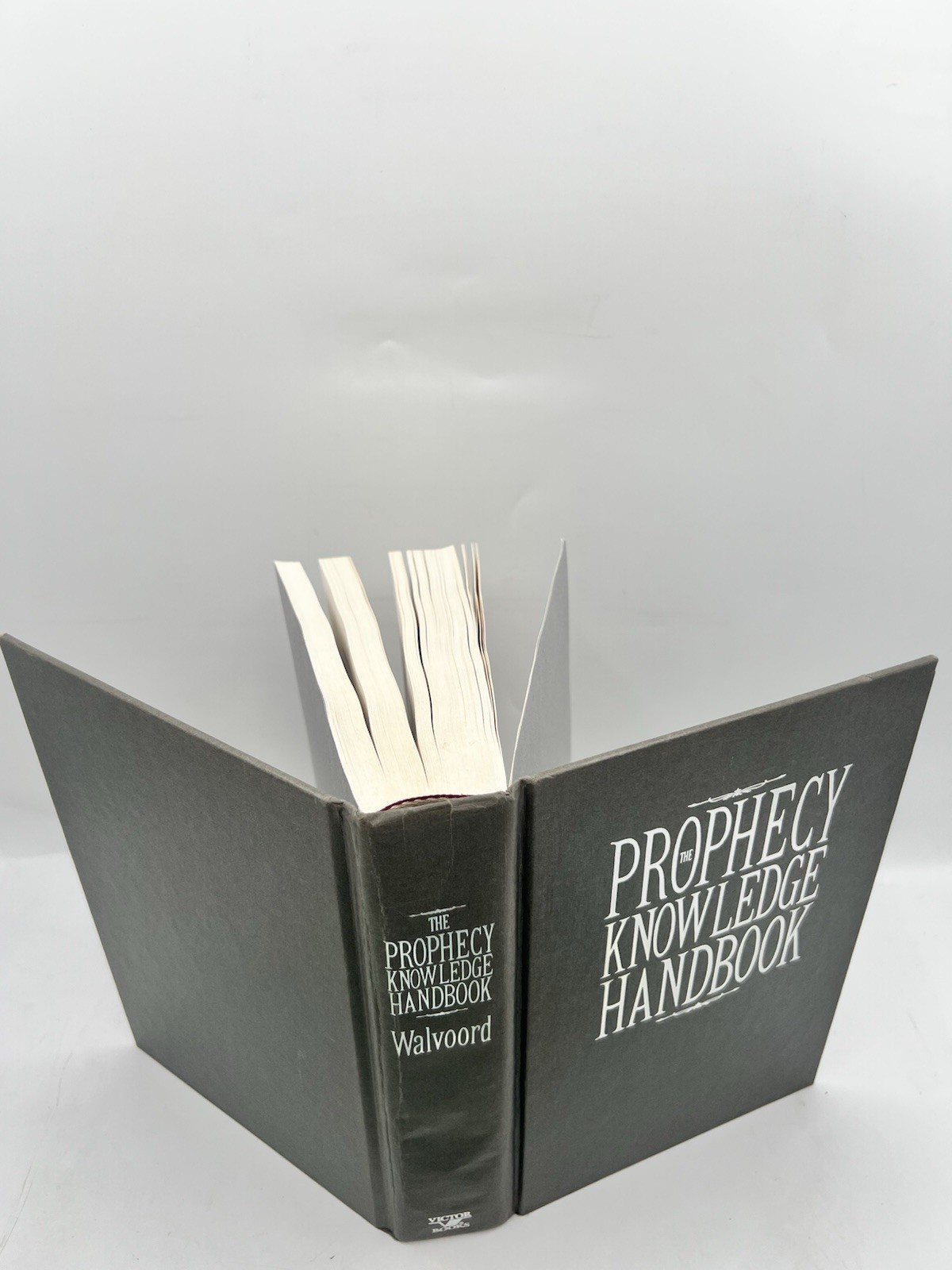 The Prophecy Knowledge Handbook John Walvoord 1990 Victor Books HC 5th Printing