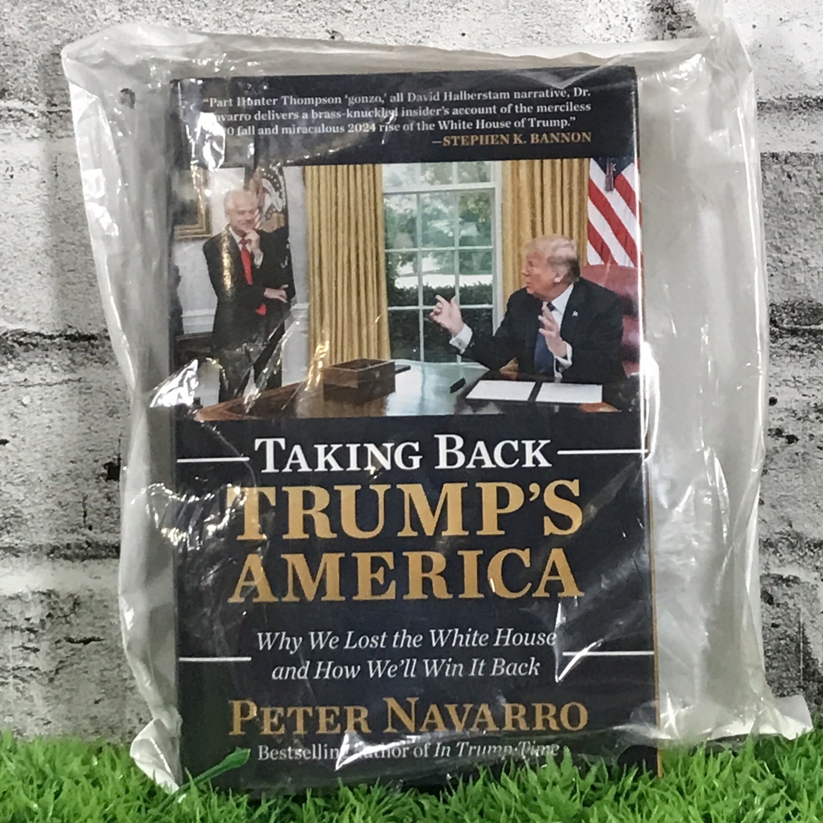 Taking Back Trumps America Peter Navarro Signed Book Donald Trump COA