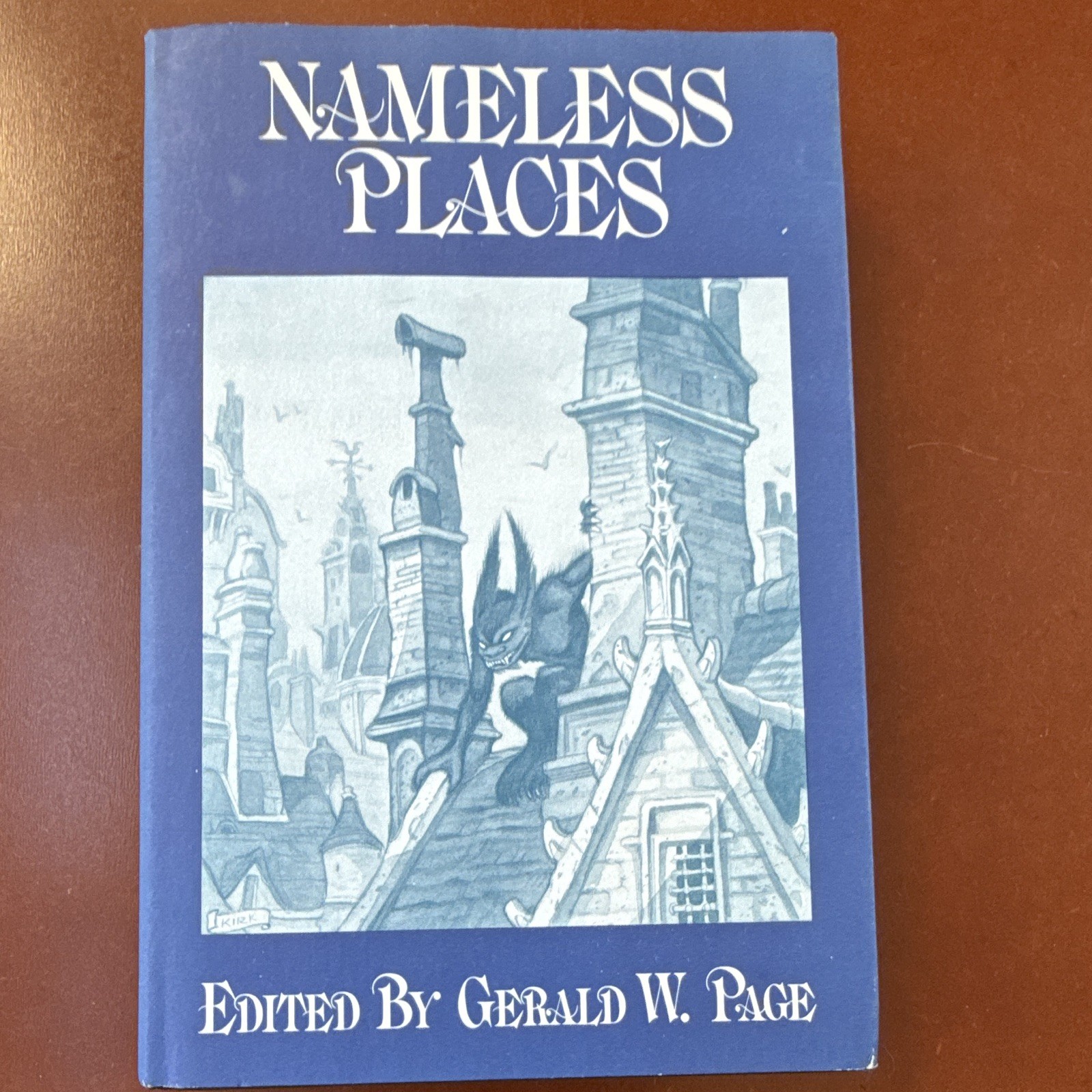 Arkham House Nameless Places HC DJ 1975 1st Ed Gerald W. Page Koszowski