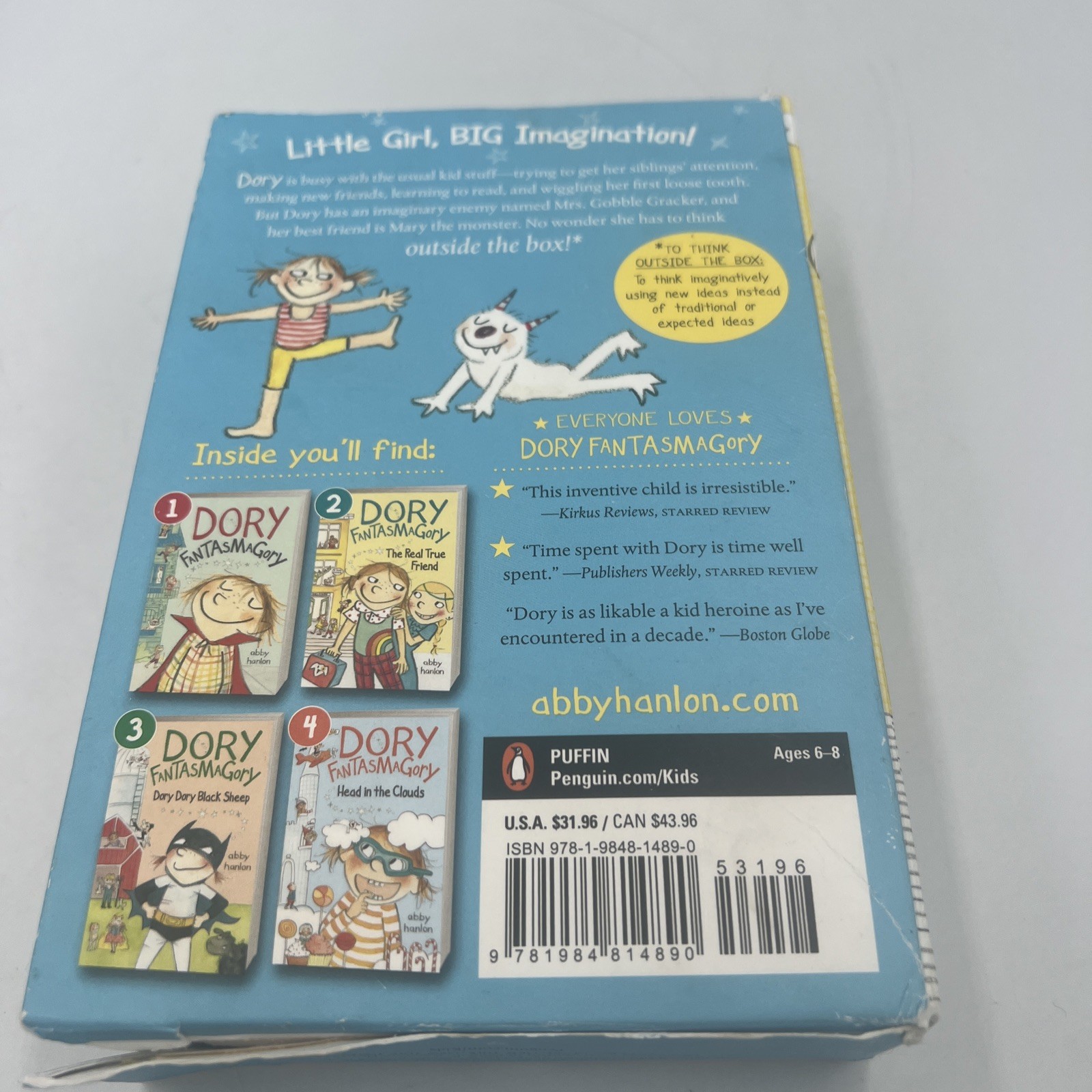 Dory Fantasmagory: Outside the Box by Abby Hanlon (2019, Box or Slipcased /…