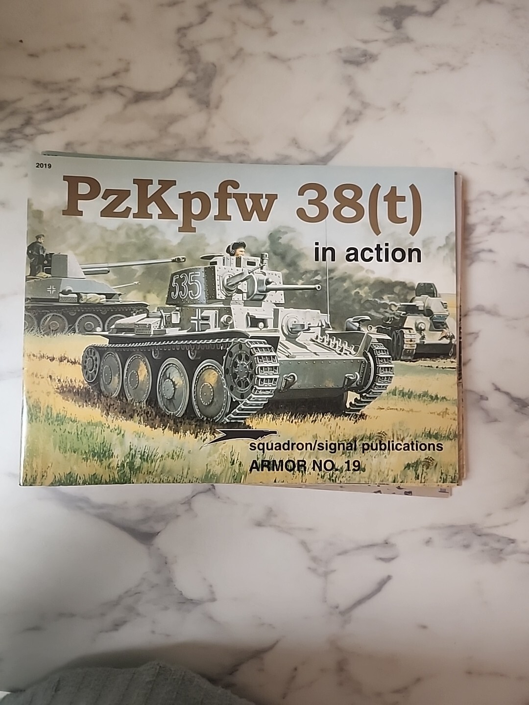 Squadron Signal PzKpfw 38 (t) In Action Armor Tank WW2 Squadron Signal 19 #