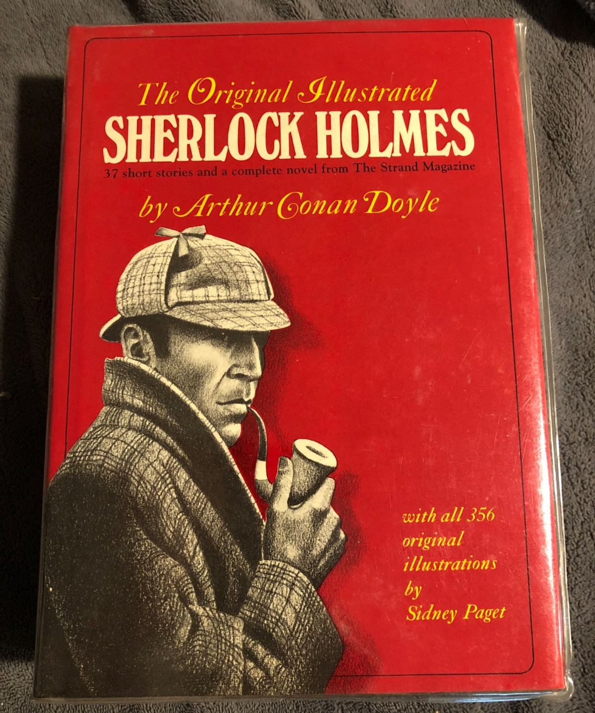 The Original Illustrated Sherlock Holmes Hardcover Book 1982 Arthur Conan Doyle