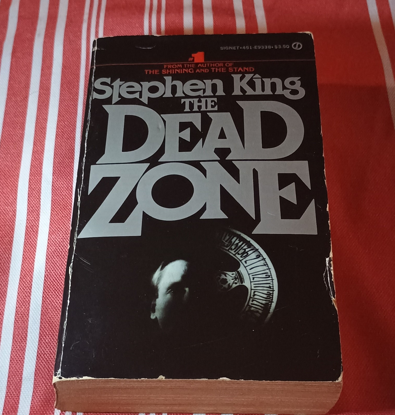 Stephen King The Dead Zone Paperback Horror New American Library 1980 1st Print
