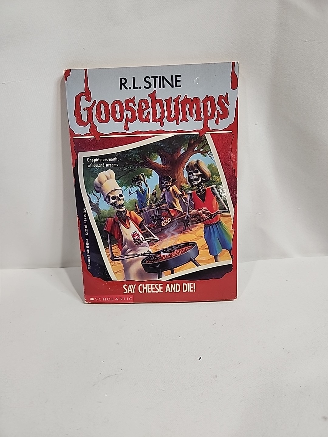 Say Cheese and Die! by R. L. Stine (1992, Trade Paperback)