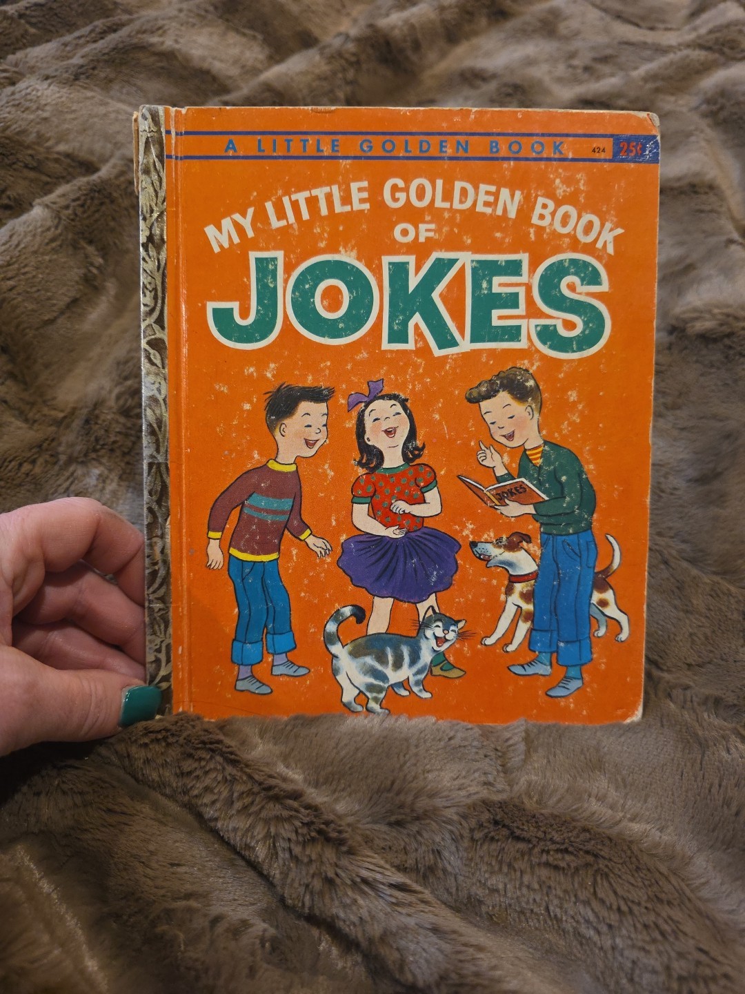 A Little Golden Book, My Little Golden Book Of Jokes #424 .25 A Edition
