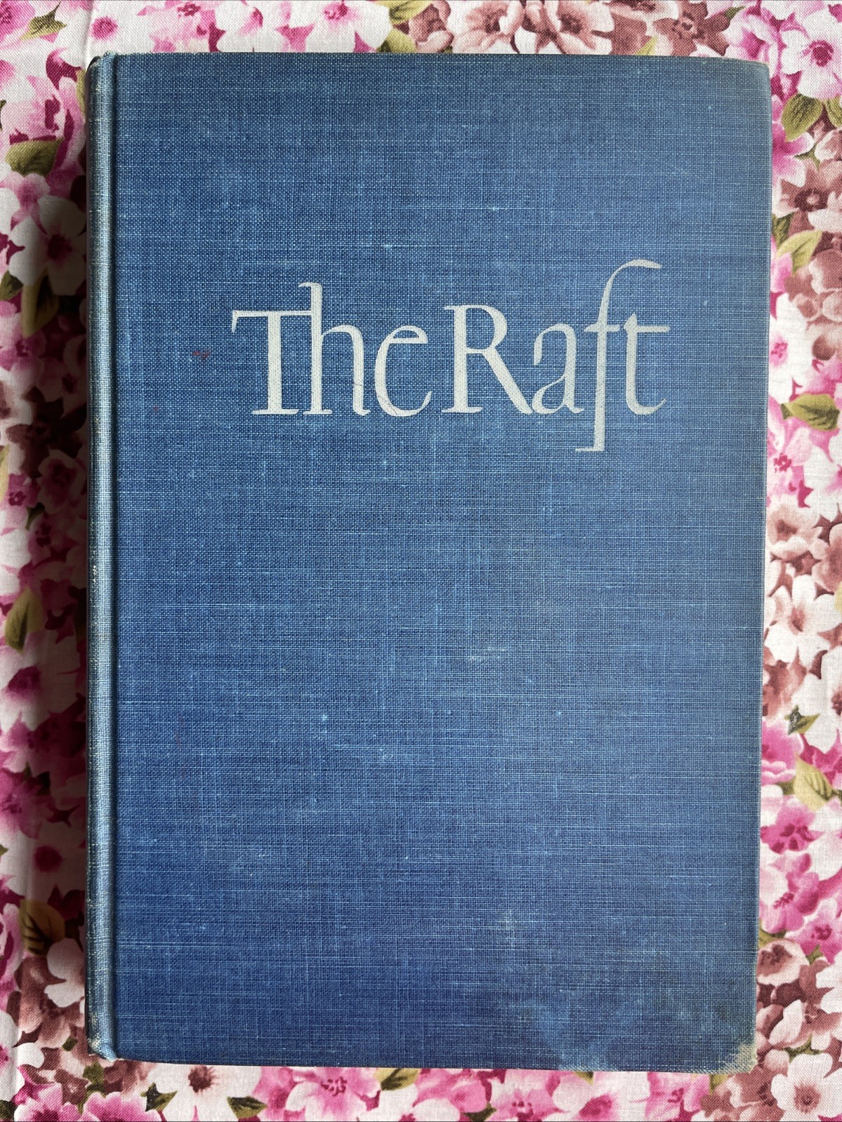 The Raft by Robert Trumbull (1942, HC No DJ 205 pages, US Naval WWII Rescue)