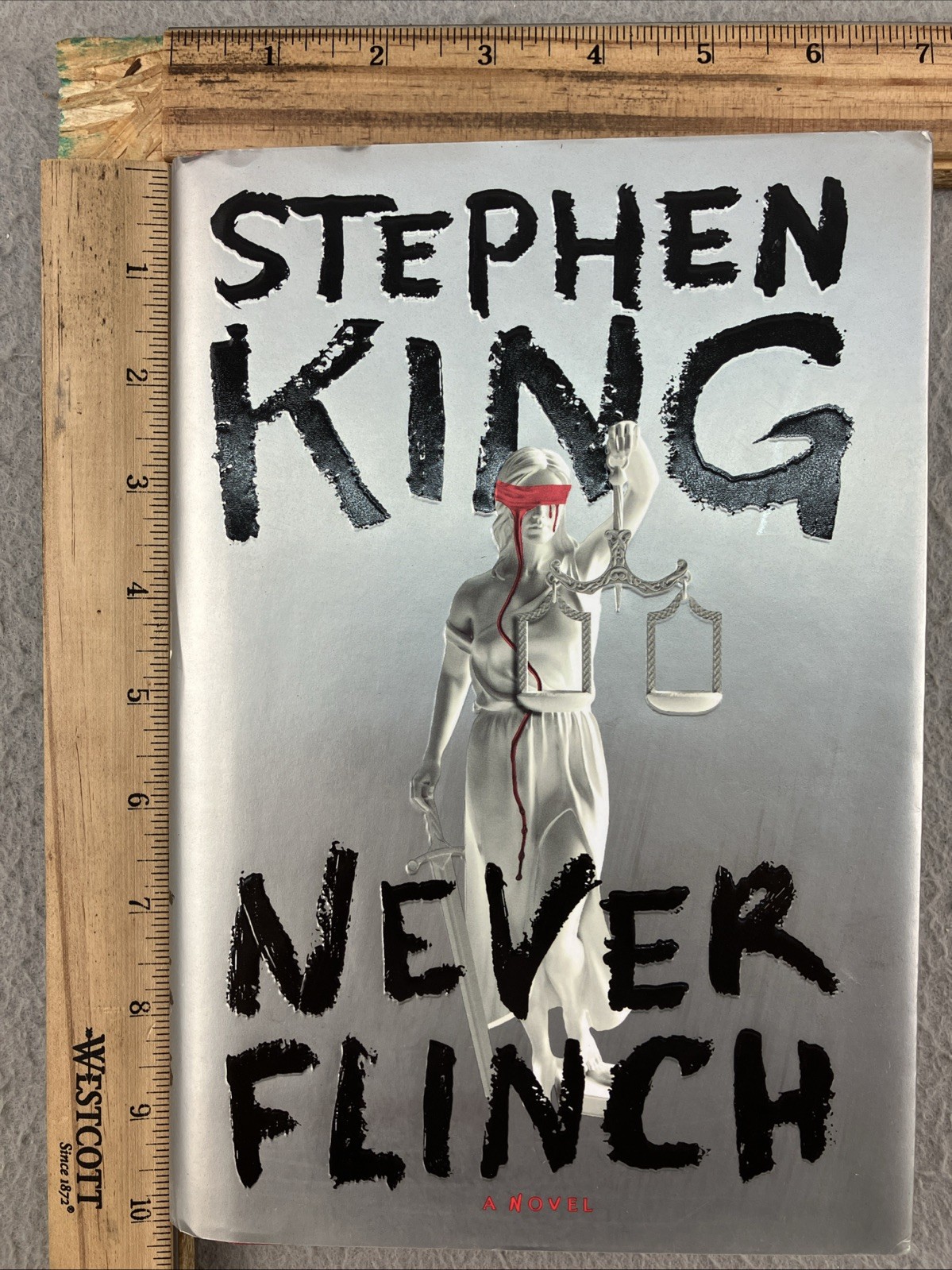 Never Flinch by Stephen King Hardcover First Edition 2025
