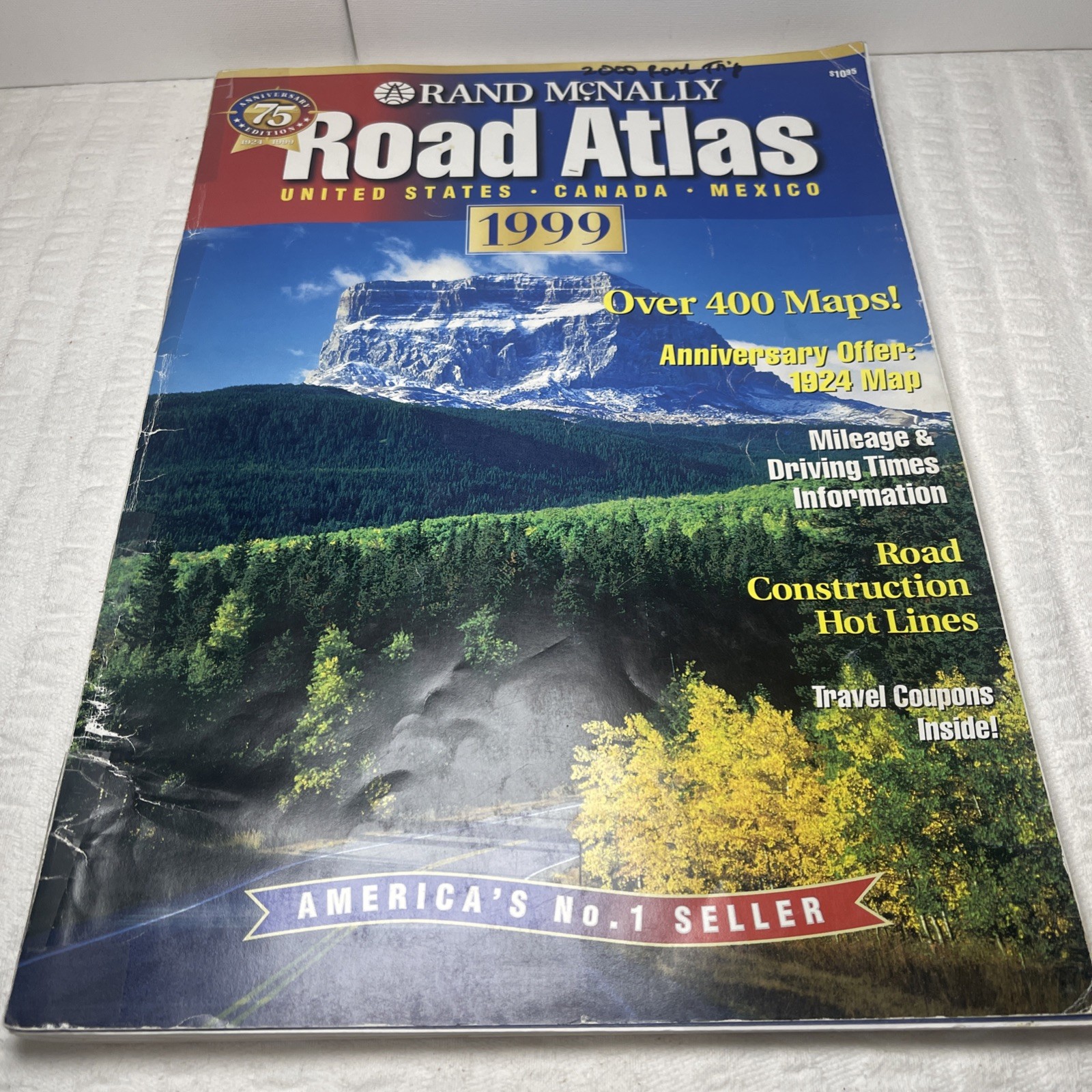 Rand McNally Road Atlas 1999: United States, Canada, Mexico