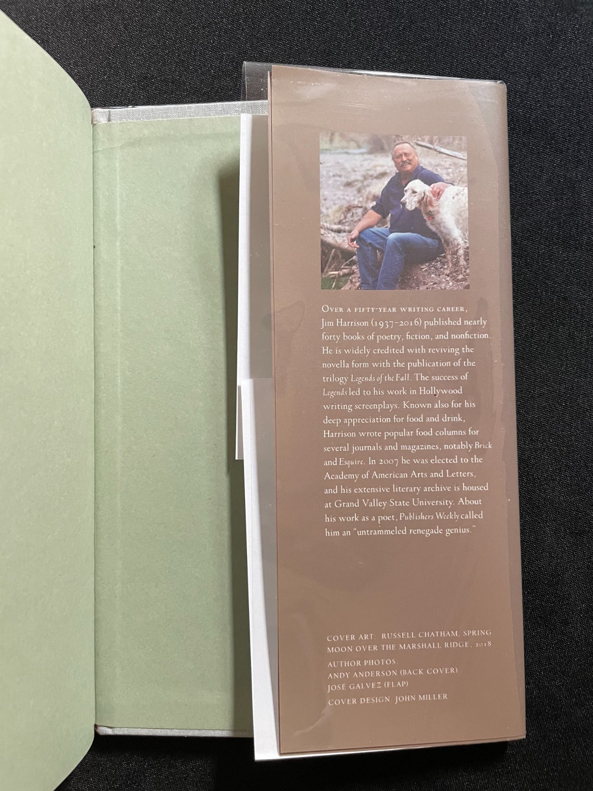RARE “Jim Harrison: Complete Poems” (Hardcover) Errant DJ, Copper Canyon 2021