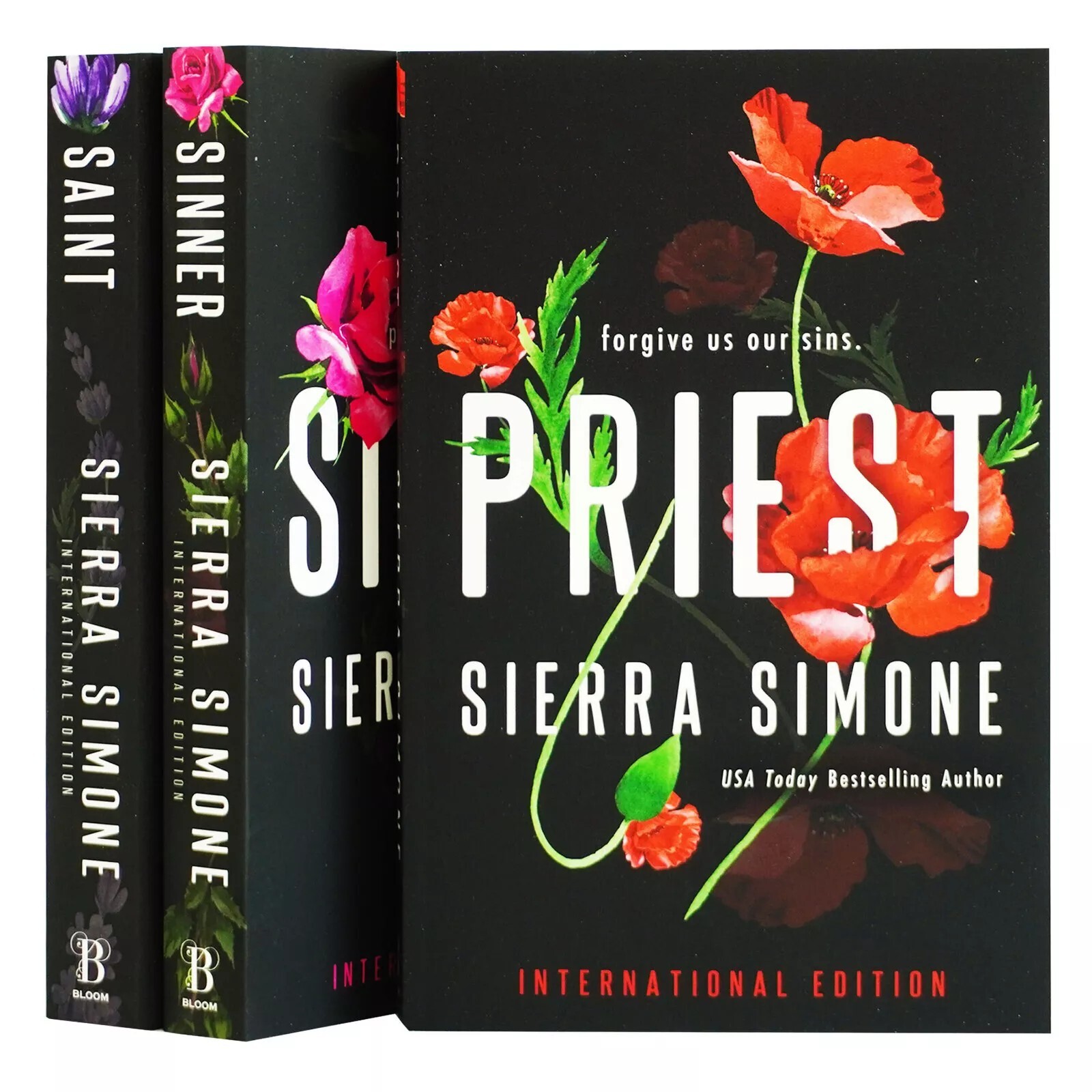 Priest Series 3 Books Collection Set By Sierra Simone(Priest, Sinner, Saint)