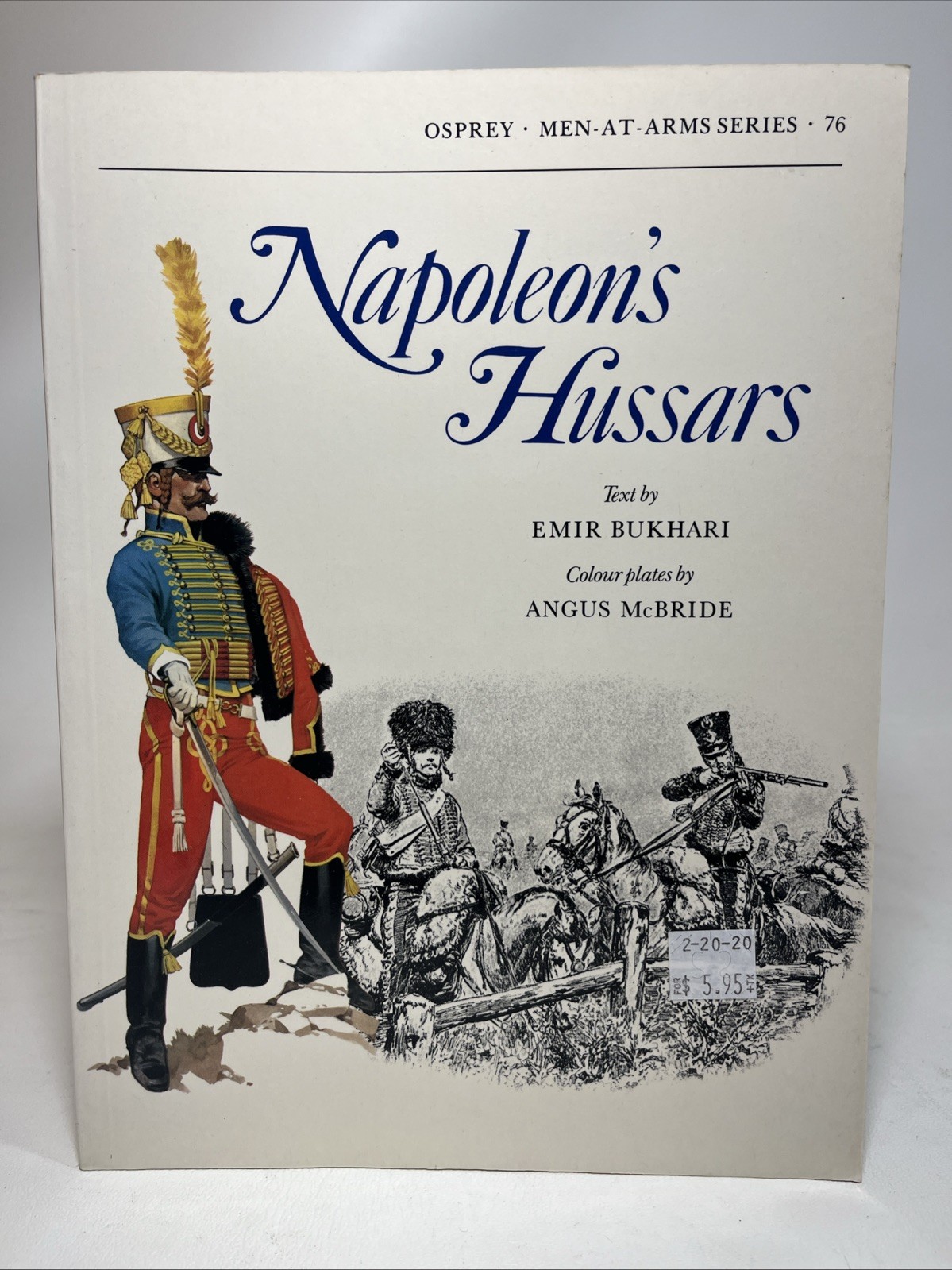Osprey Publishing Men At Arms – Napoleonic Wars – Lot Of 9 Waterloo Hussars +++