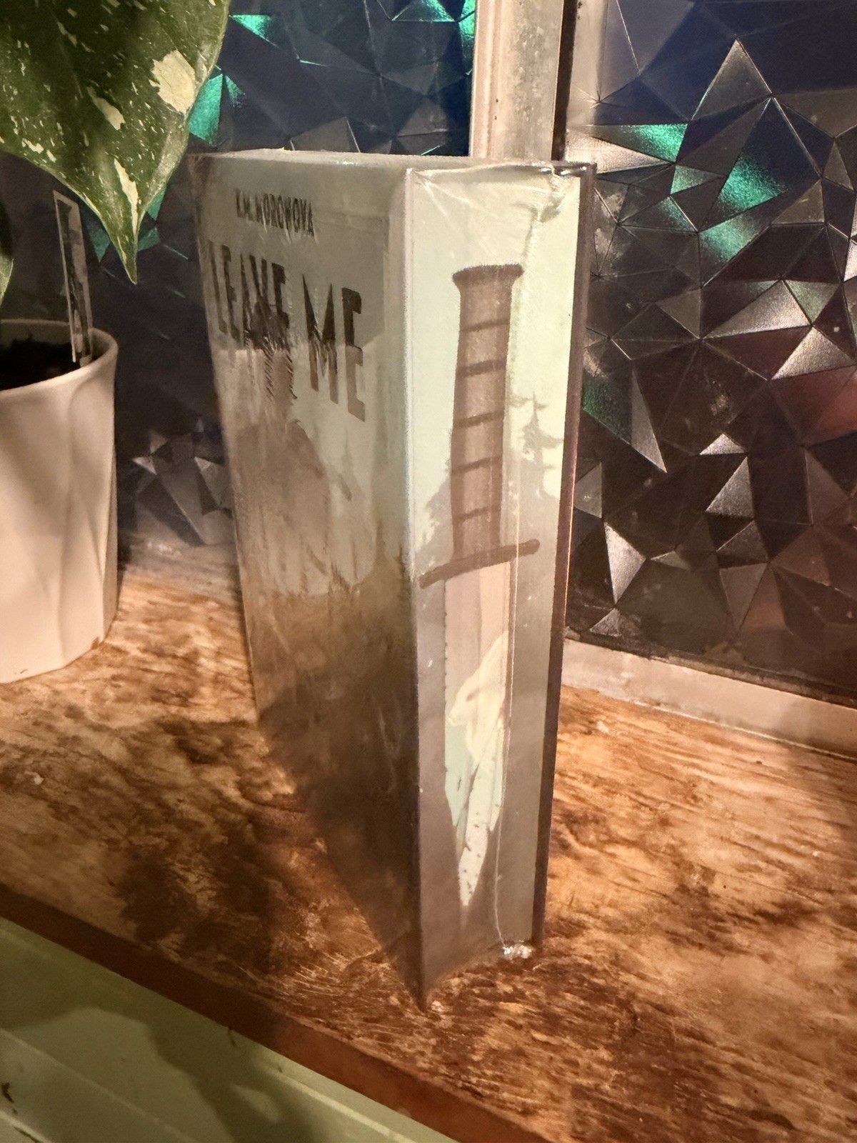 K.M. Moronova Leave Me Behind Special Edition Hardcover (German) YA Romance